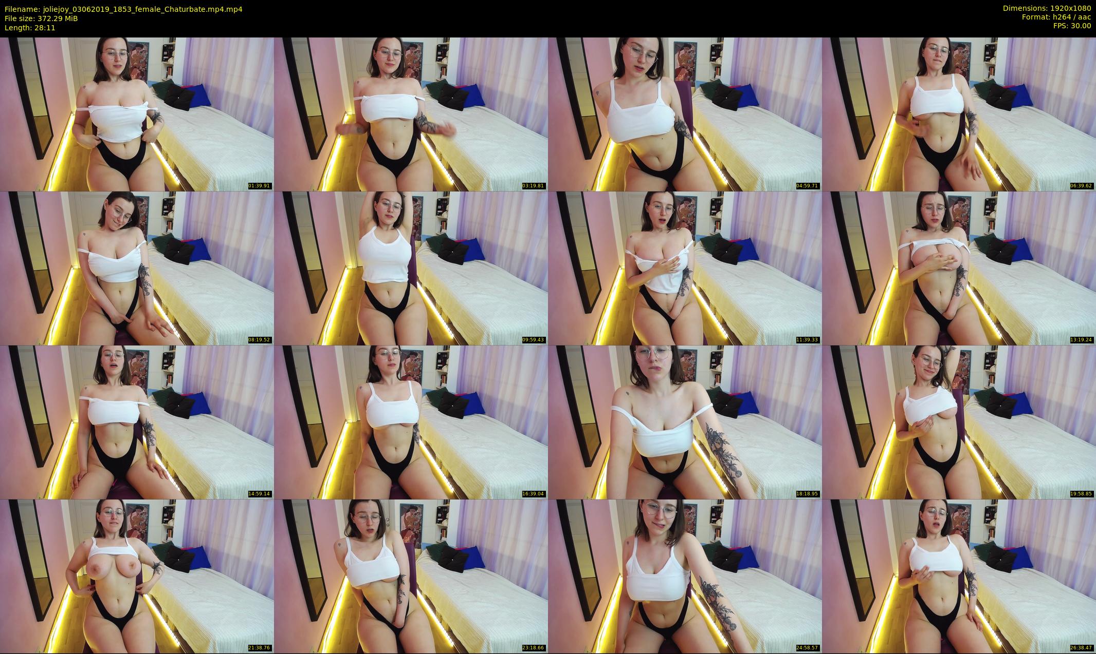 joliejoy — 29 minute Chaturbate female cam show recording, 1080p, Jun 3, 2019