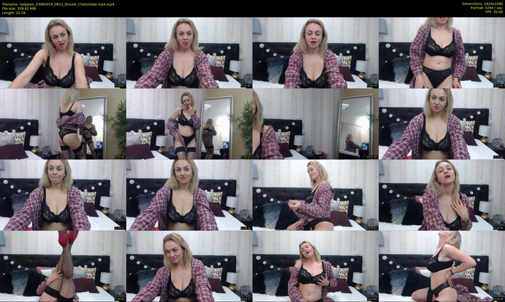 ladyjeen — 23 minute Chaturbate female cam show recording, 1080p, Jun 3, 2019