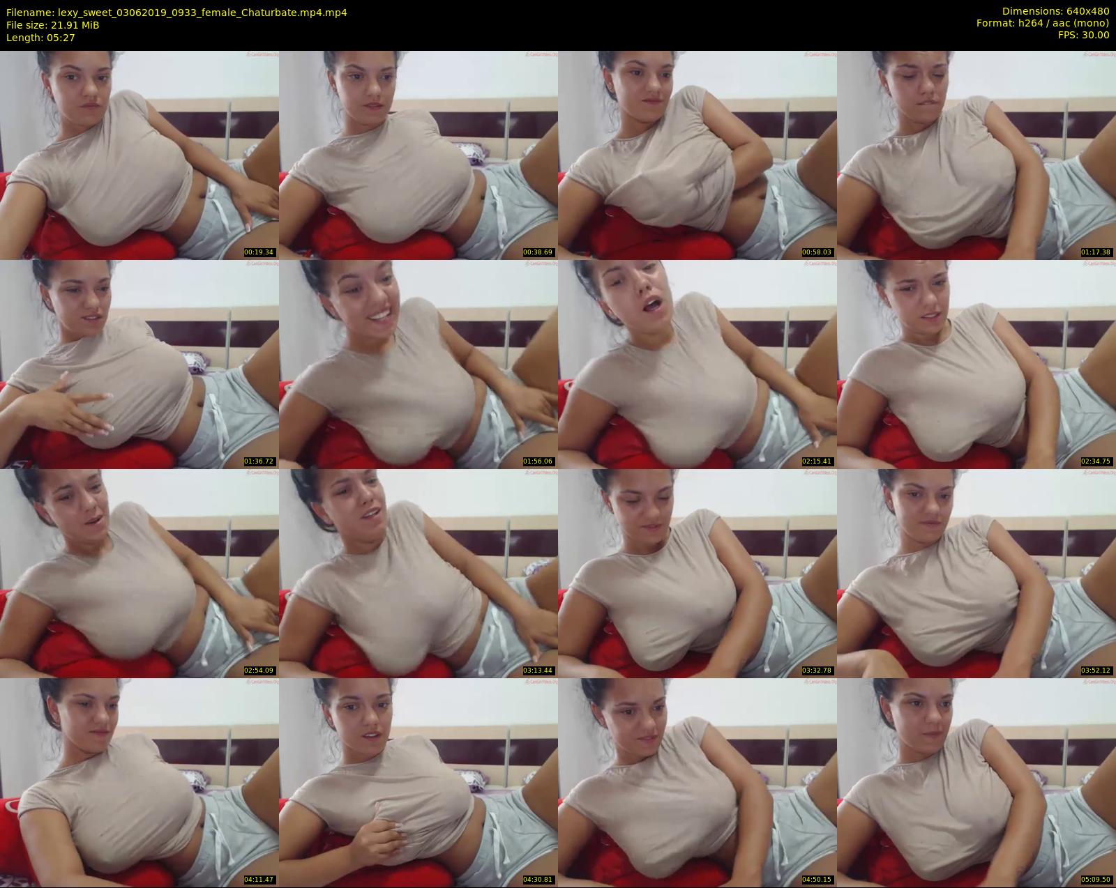 lexy_sweet — 6 minute Chaturbate female cam show recording, 480p, Jun 3, 2019