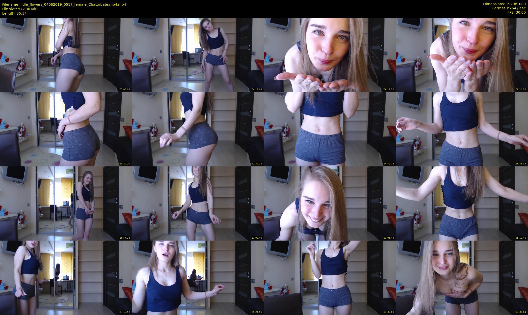 litlle_flowers — 36 minute Chaturbate female cam show recording, 1080p, Jun 4, 2019