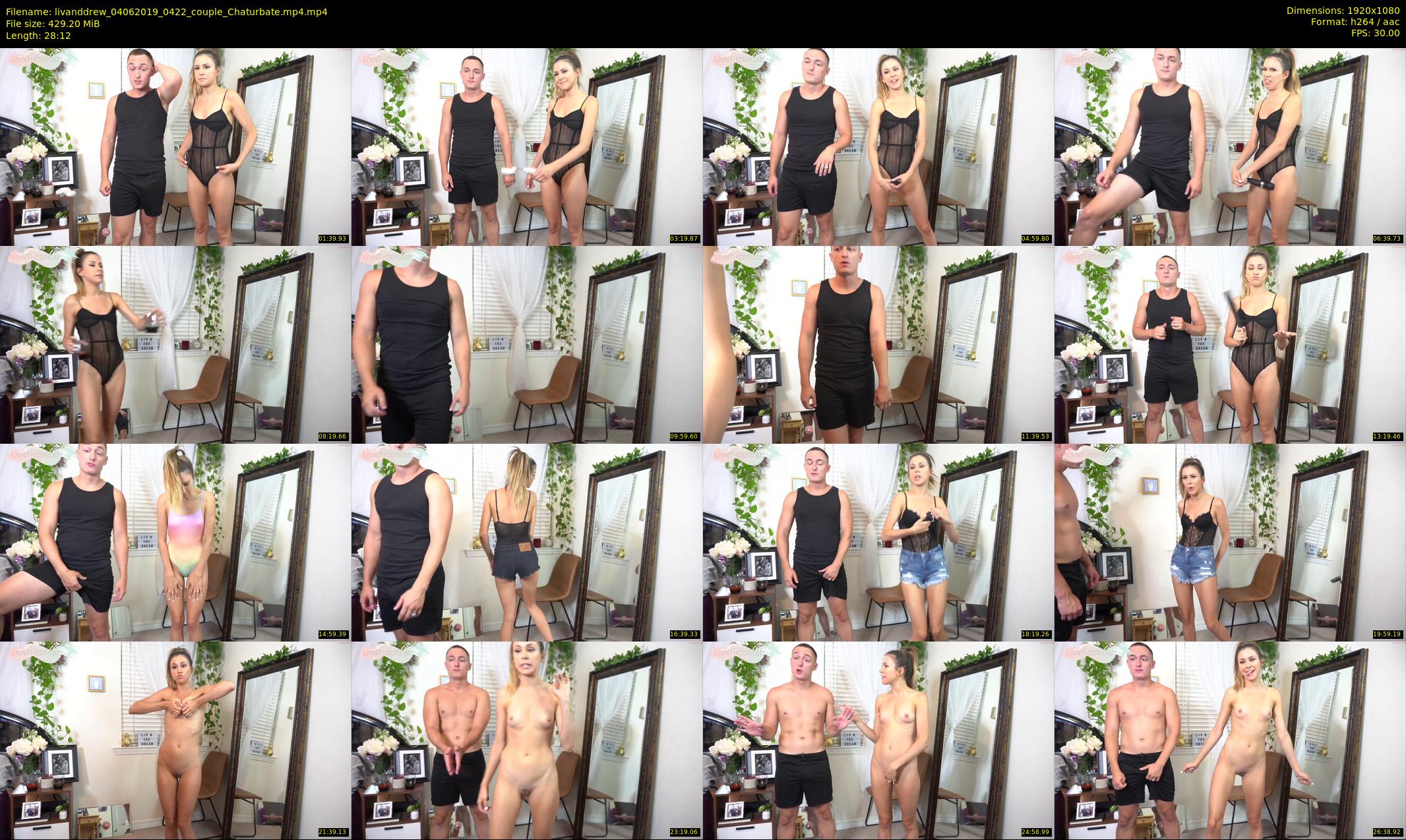 livanddrew — 29 minute Chaturbate couple cam show recording, 1080p, Jun 4, 2019
