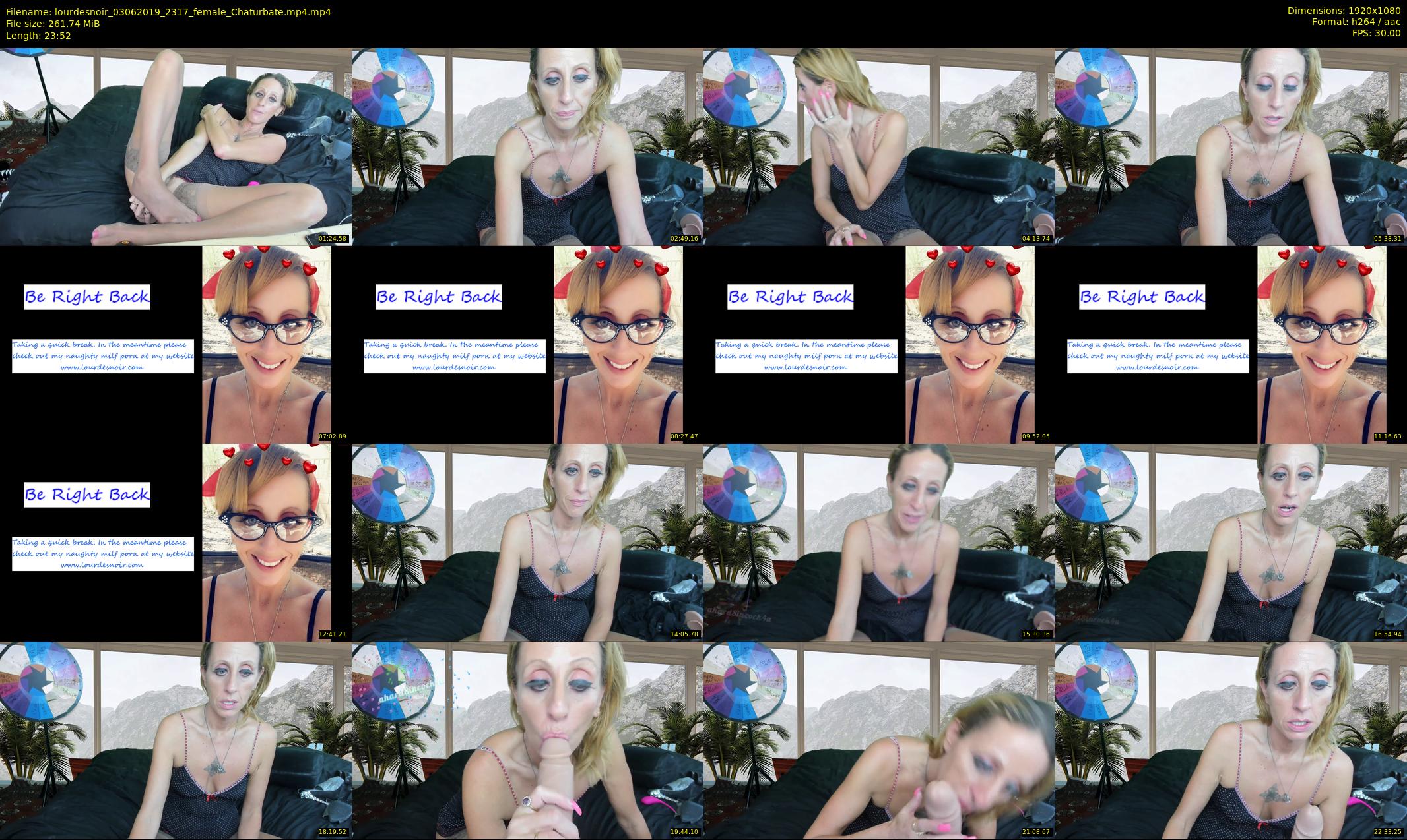 lourdesnoir — 24 minute Chaturbate female cam show recording, 1080p, Jun 3, 2019