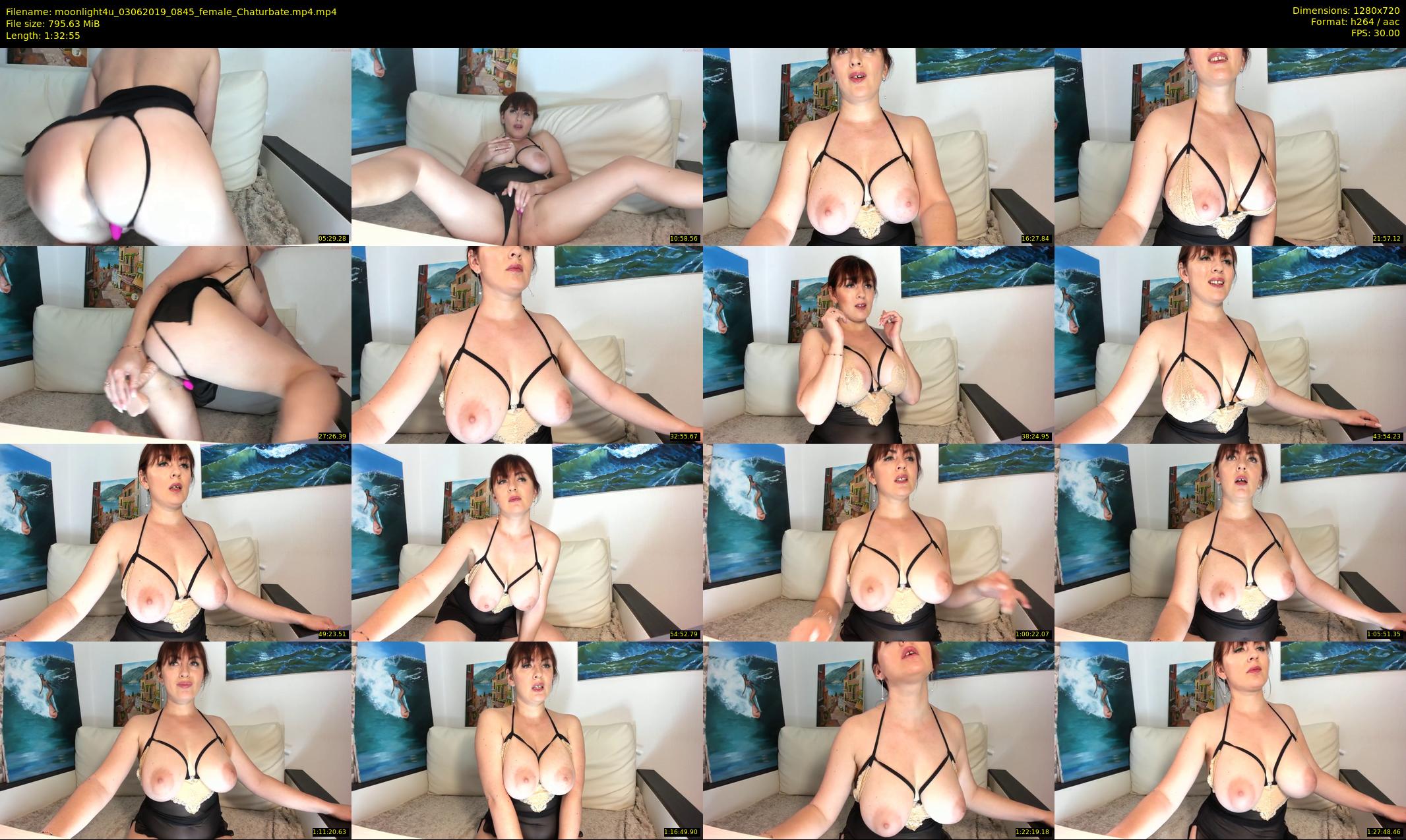 moonlight4u — 93 minute Chaturbate female cam show recording, 720p, Jun 3, 2019