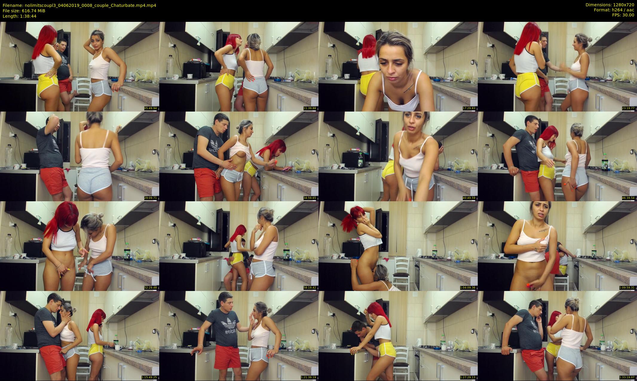 nolimitscoupl3 — 99 minute Chaturbate couple cam show recording, 720p, Jun 4, 2019