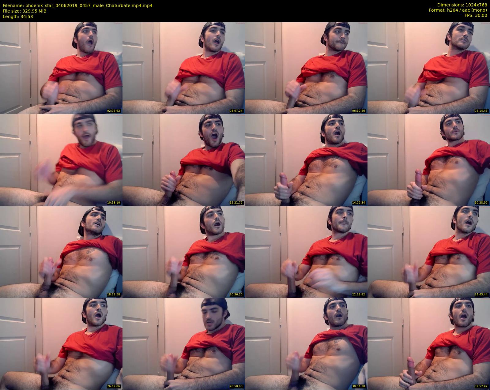 phoenix_star — 35 minute Chaturbate male cam show recording, 720p, Jun 4, 2019