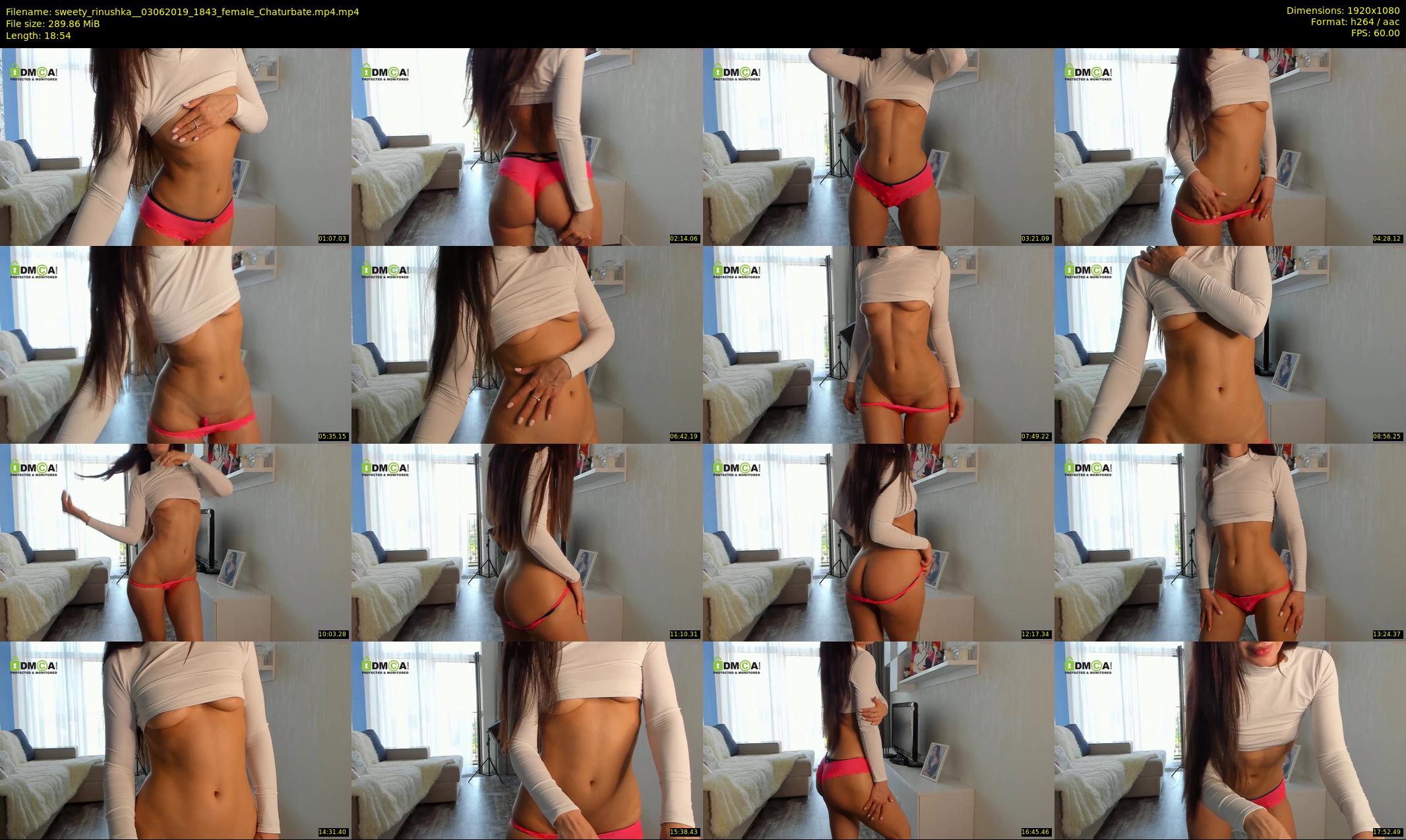 sweety_rinushka_ — 19 minute Chaturbate female cam show recording, 1080p, Jun 3, 2019