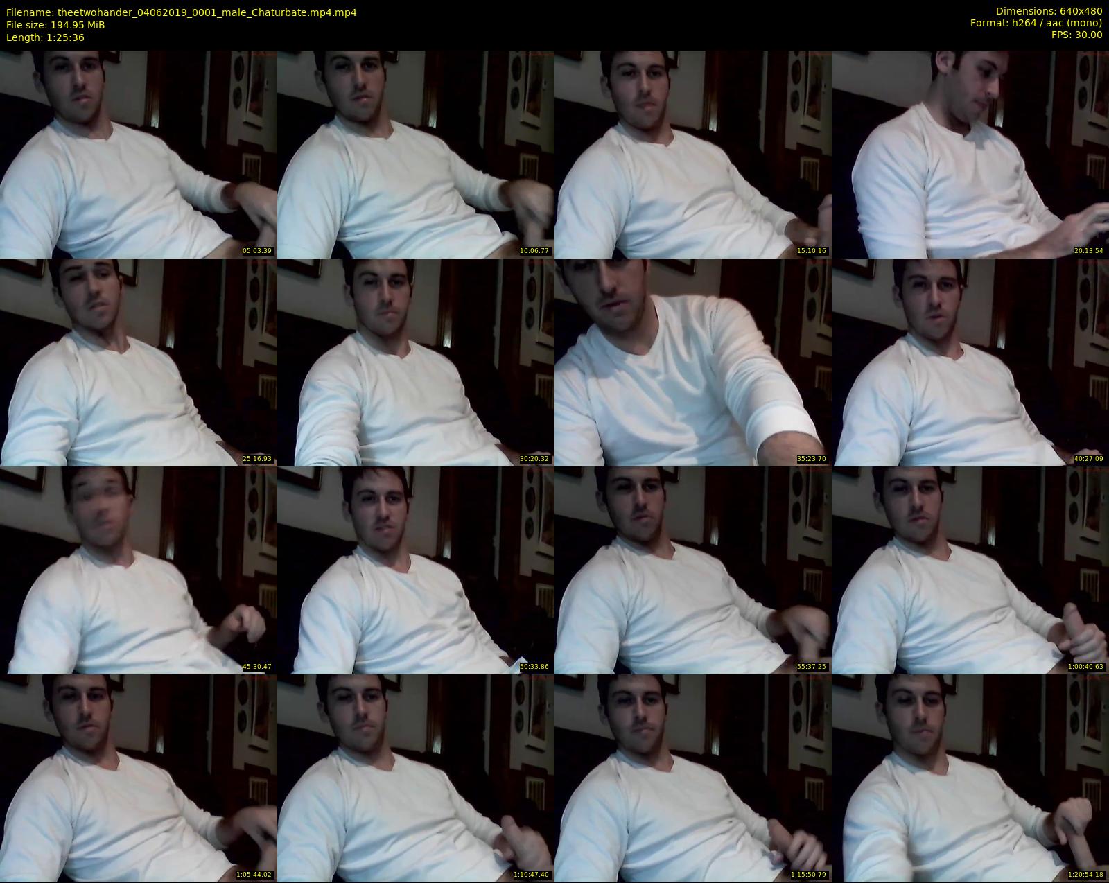 theetwohander — 86 minute Chaturbate male cam show recording, 480p, Jun 4, 2019