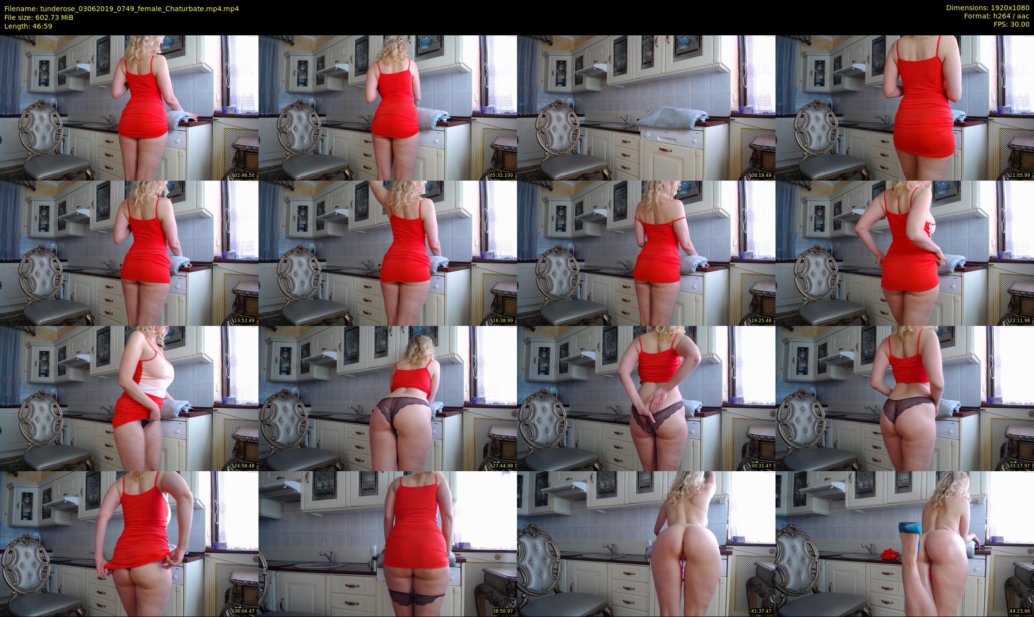tunderose — 47 minute Chaturbate female cam show recording, 1080p, Jun 3, 2019