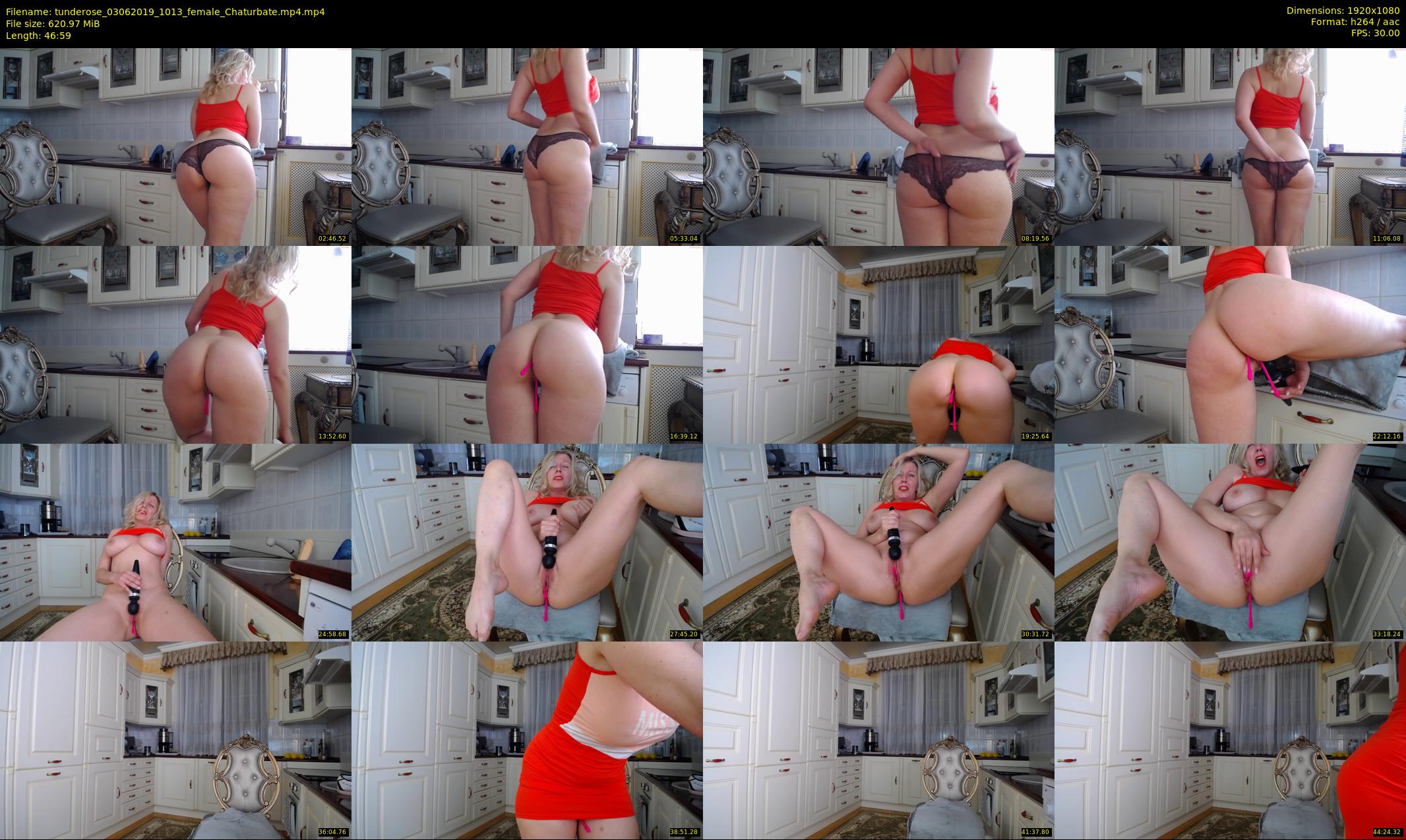 tunderose — 47 minute Chaturbate female cam show recording, 1080p, Jun 3, 2019