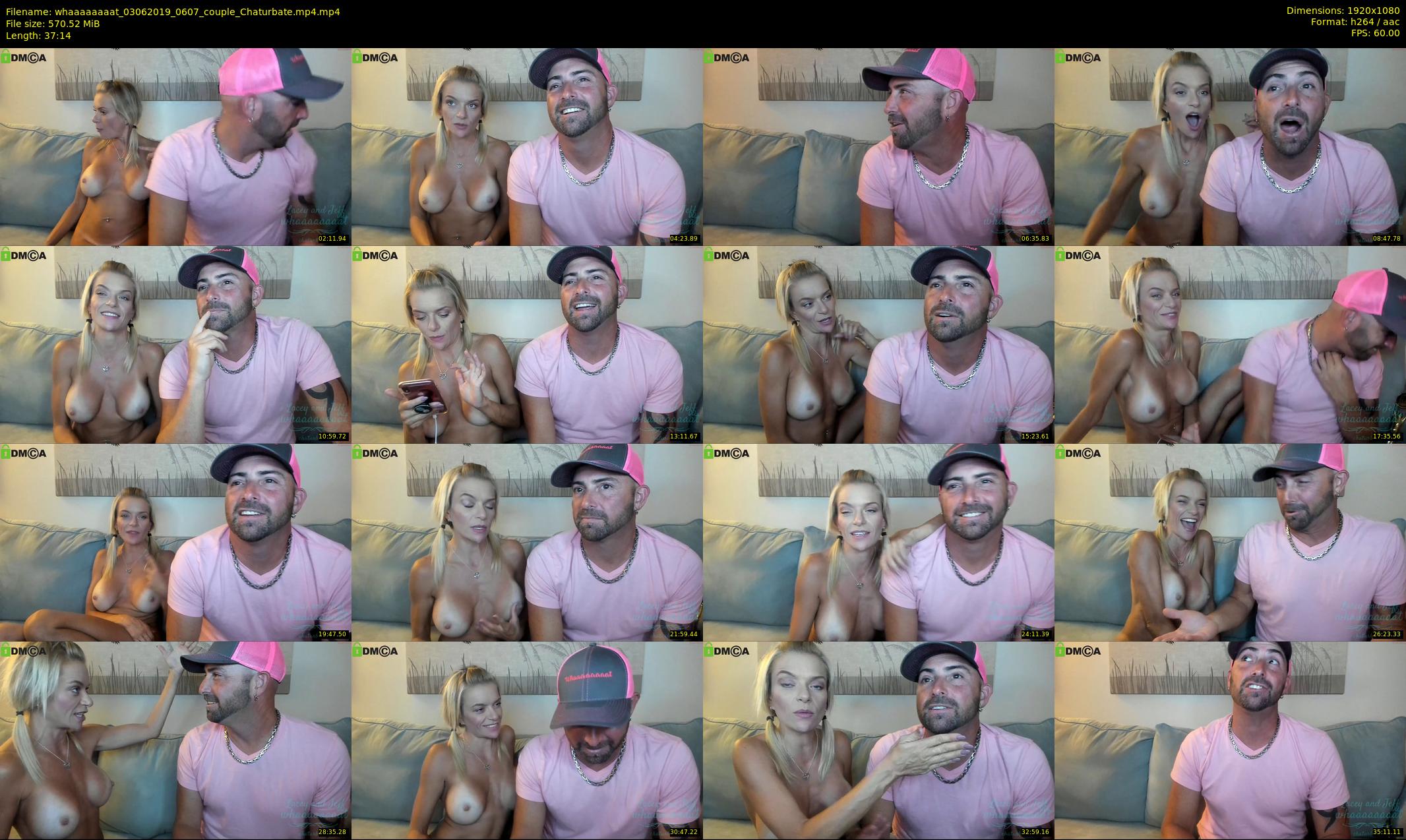 whaaaaaaaat — 38 minute Chaturbate couple cam show recording, 1080p, Jun 3, 2019