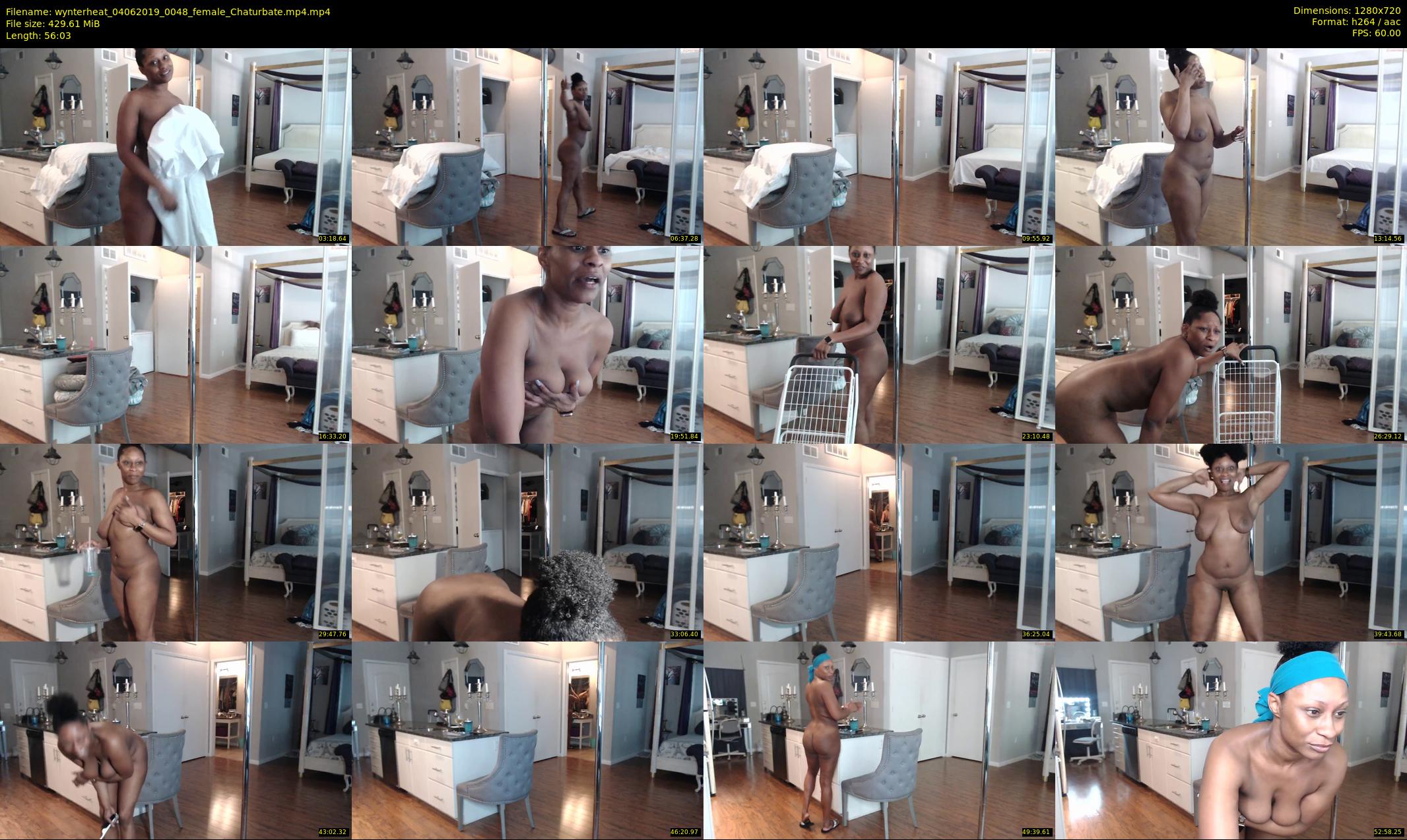 wynterheat — 57 minute Chaturbate female cam show recording, 720p, Jun 4, 2019