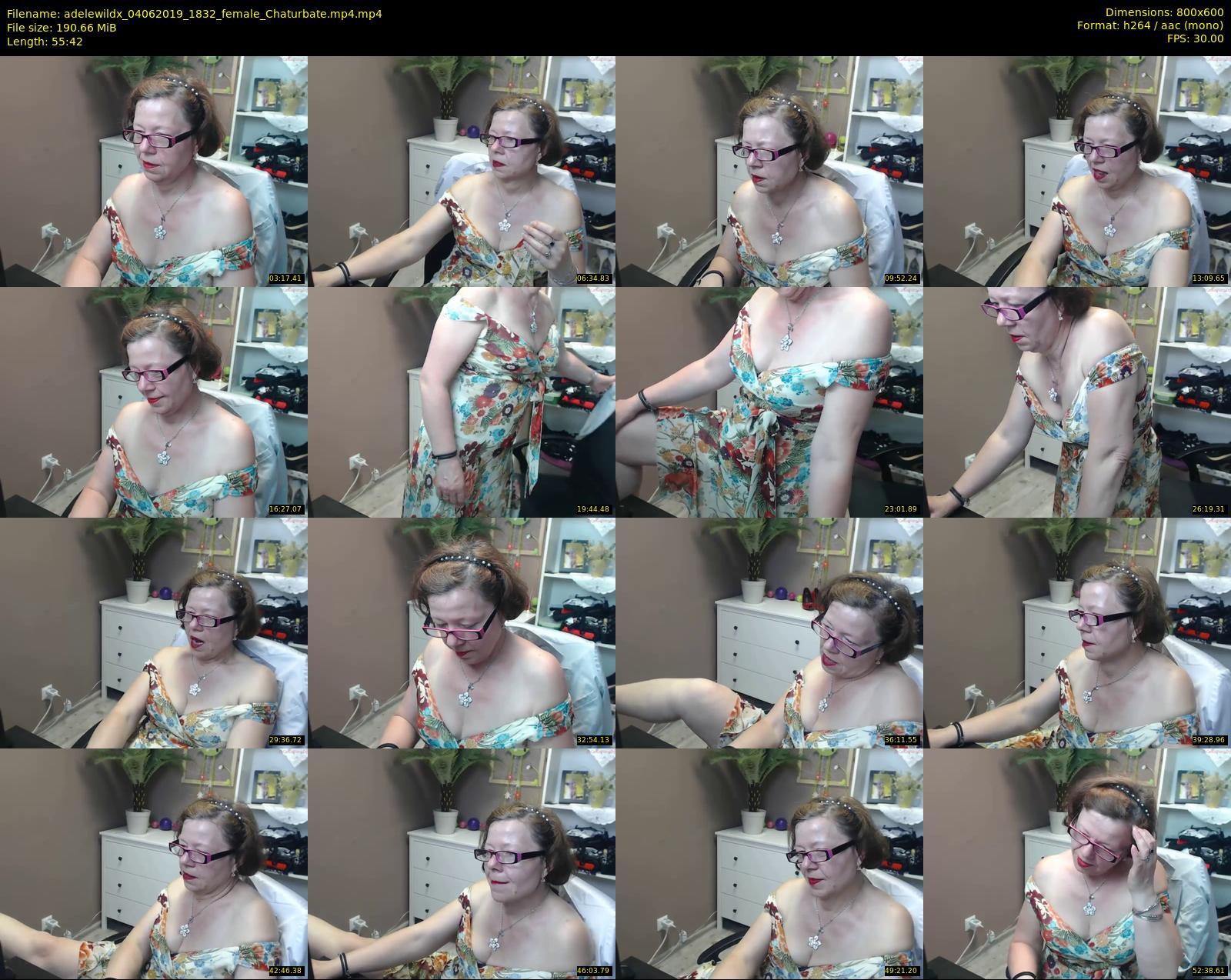 adelewildx — 56 minute Chaturbate female cam show recording, 480p, Jun 4, 2019