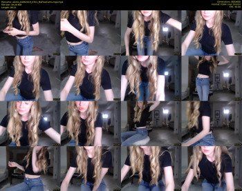 aleXis — 9 minute MyFreeCams cam show recording, 480p, Jun 4, 2019