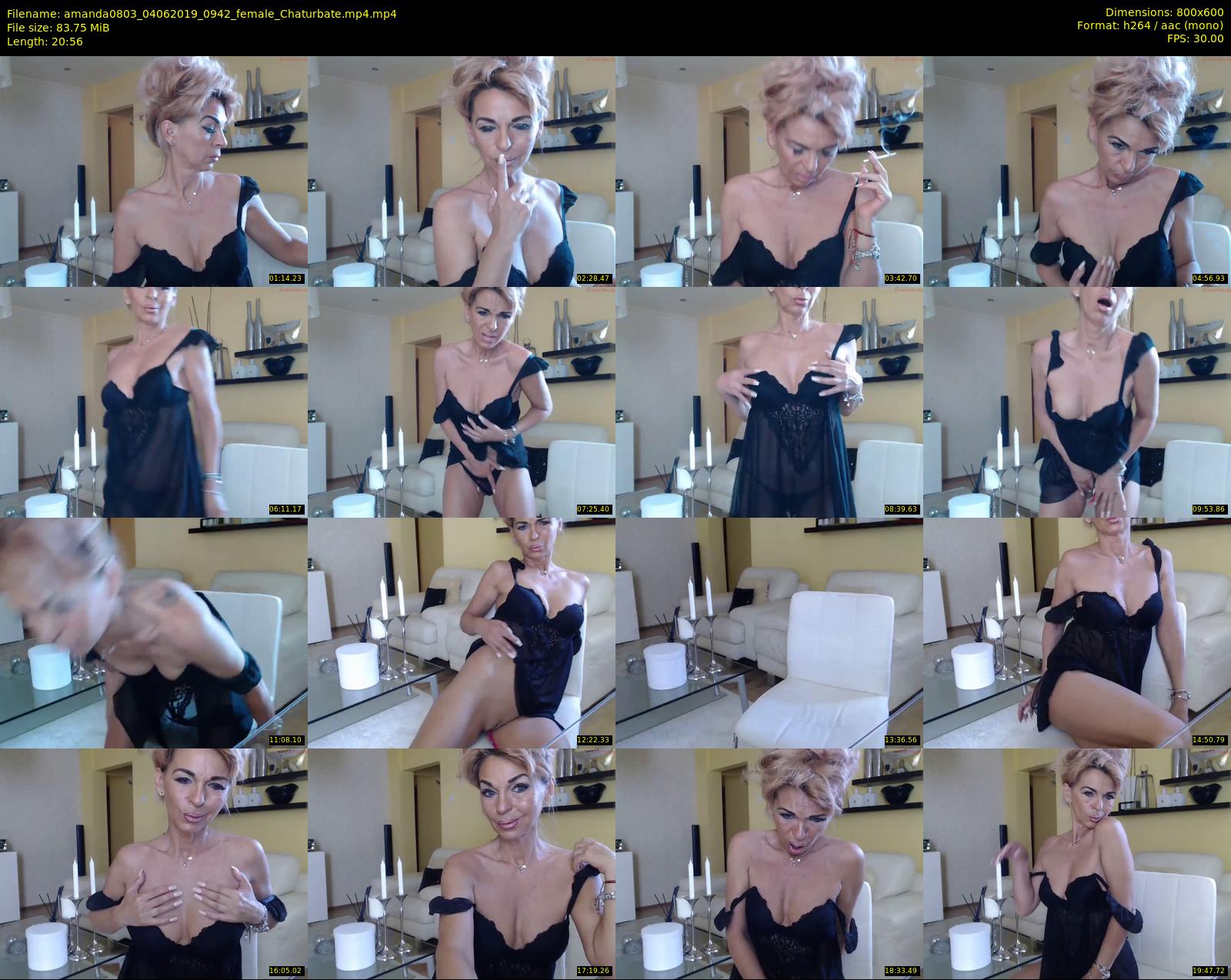 amanda0803 — 21 minute Chaturbate female cam show recording, 480p, Jun 4, 2019