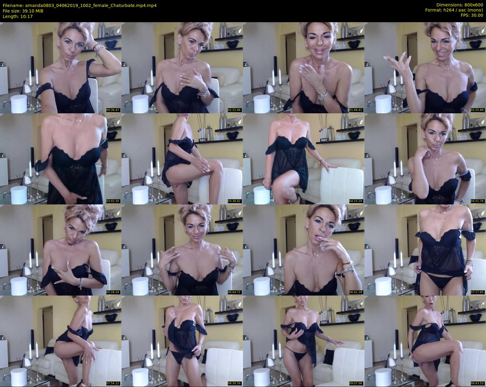 amanda0803 — 11 minute Chaturbate female cam show recording, 480p, Jun 4, 2019
