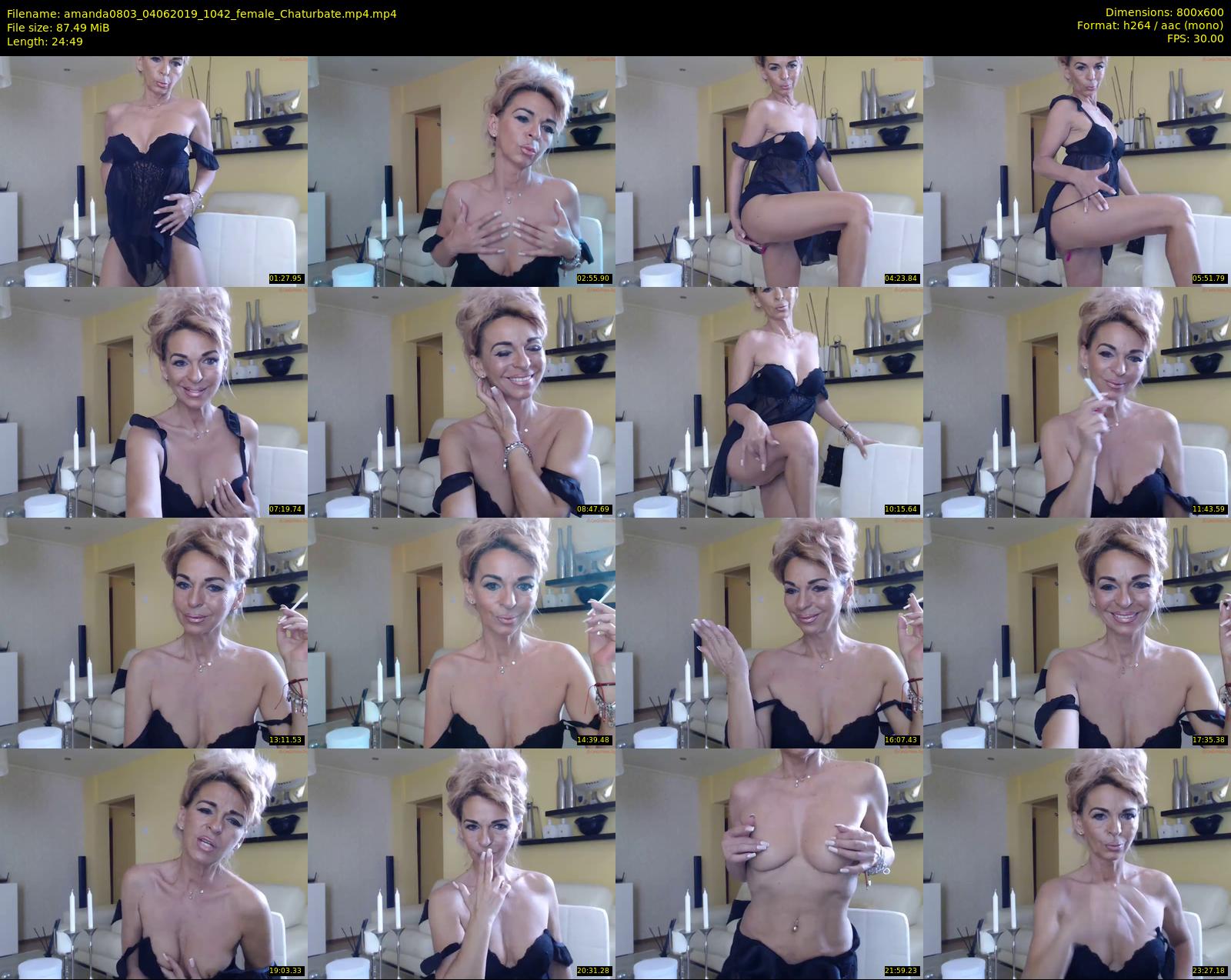 amanda0803 — 25 minute Chaturbate female cam show recording, 480p, Jun 4, 2019