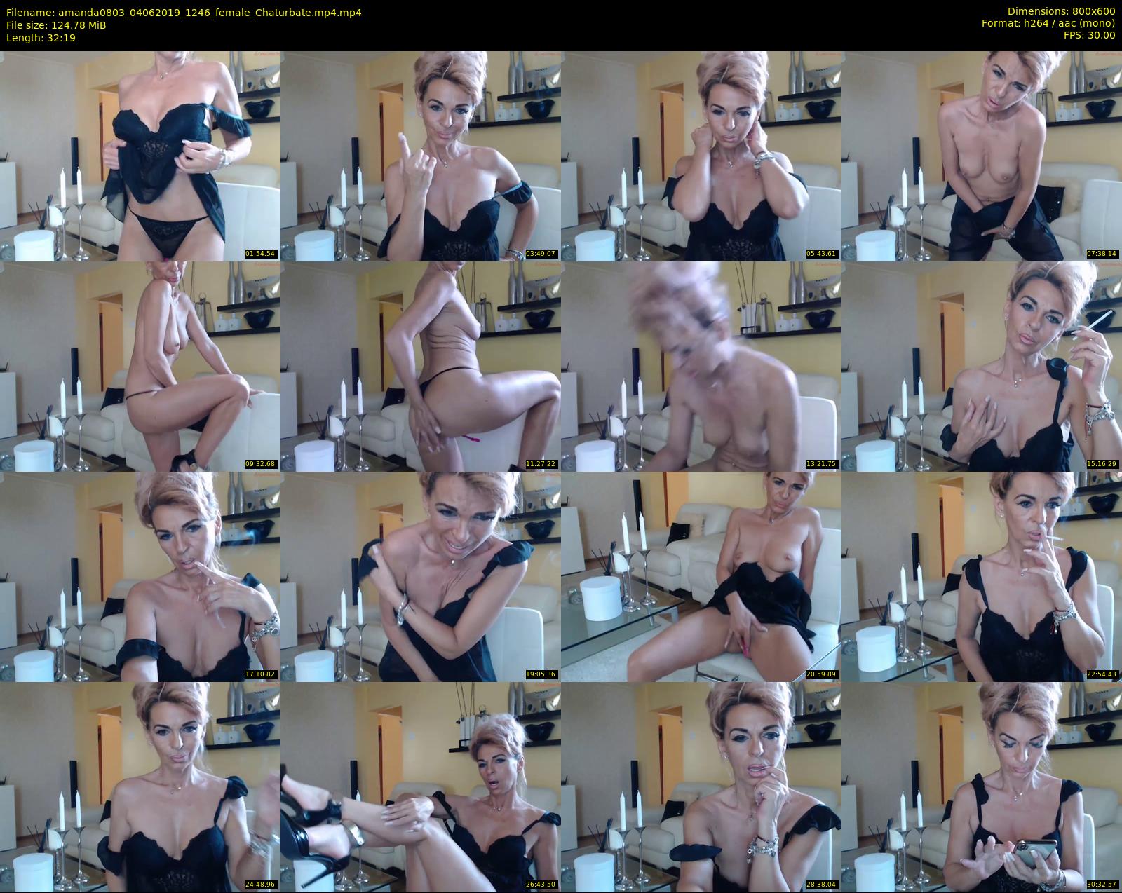 amanda0803 — 33 minute Chaturbate female cam show recording, 480p, Jun 4, 2019