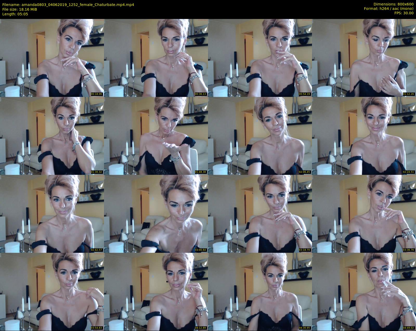amanda0803 — 6 minute Chaturbate female cam show recording, 480p, Jun 4, 2019