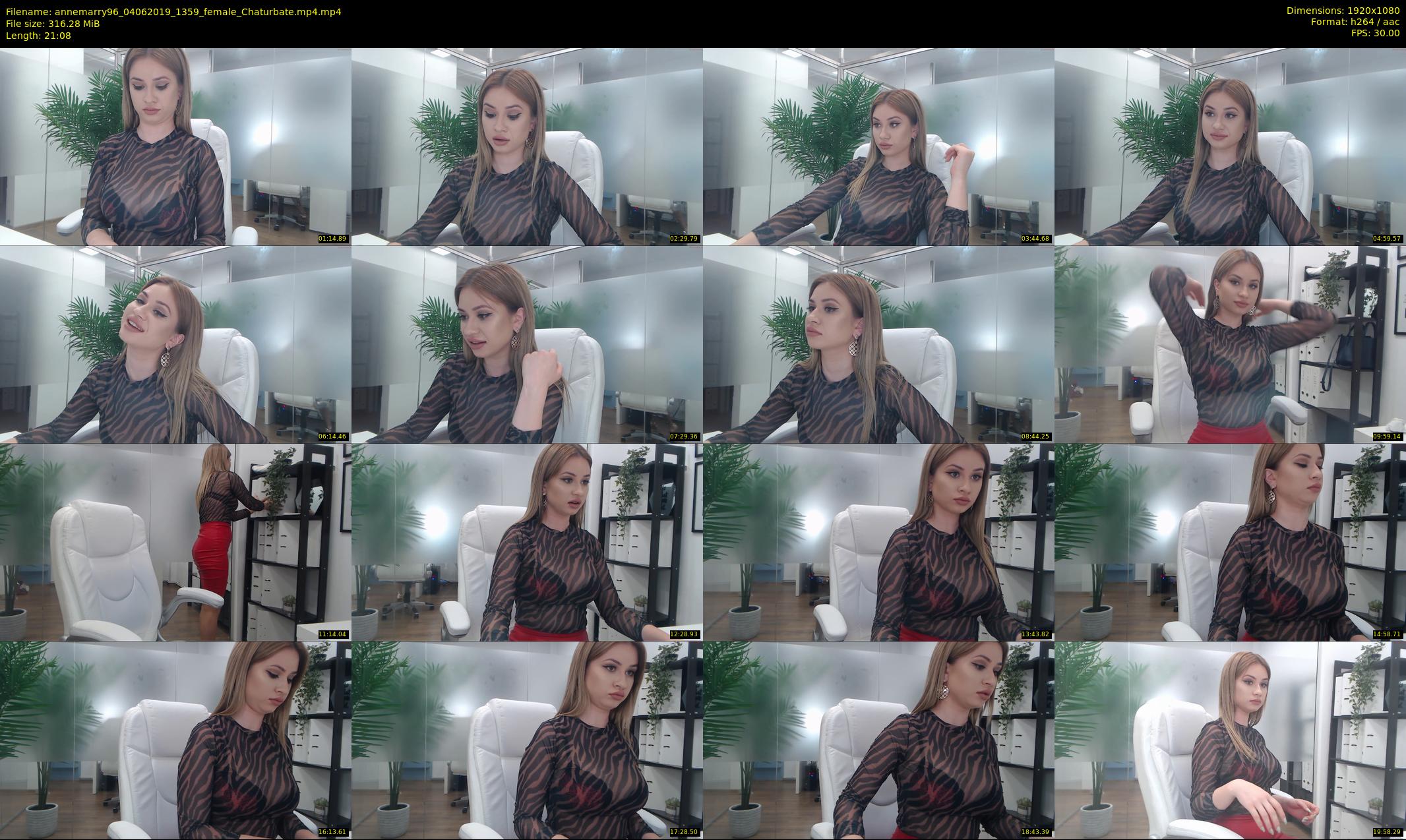 annemarry96 — 22 minute Chaturbate female cam show recording, 1080p, Jun 4, 2019