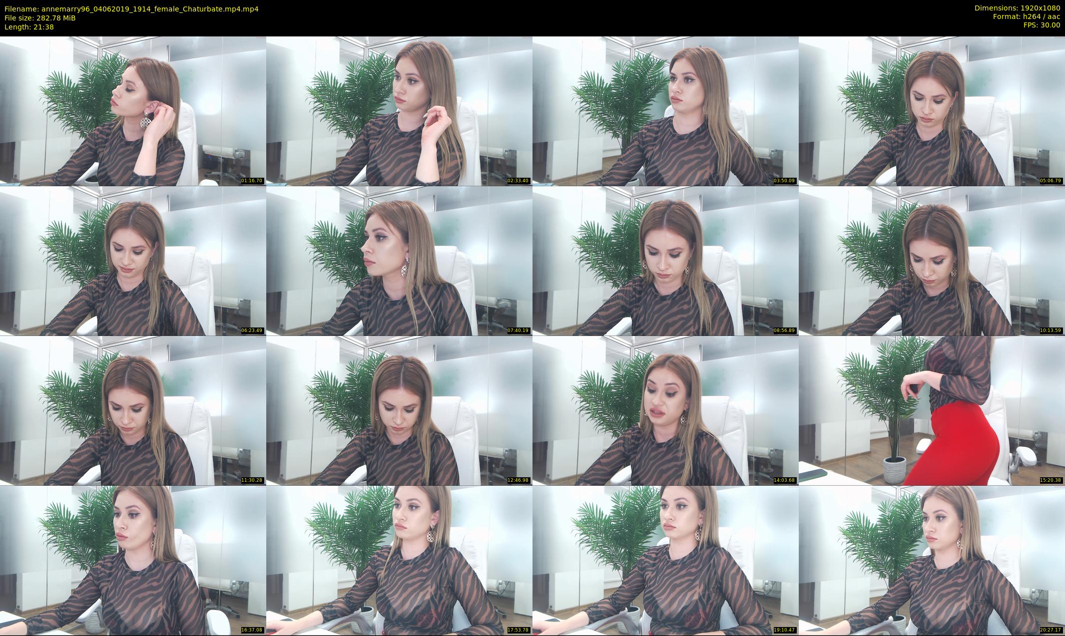 annemarry96 — 22 minute Chaturbate female cam show recording, 1080p, Jun 4, 2019