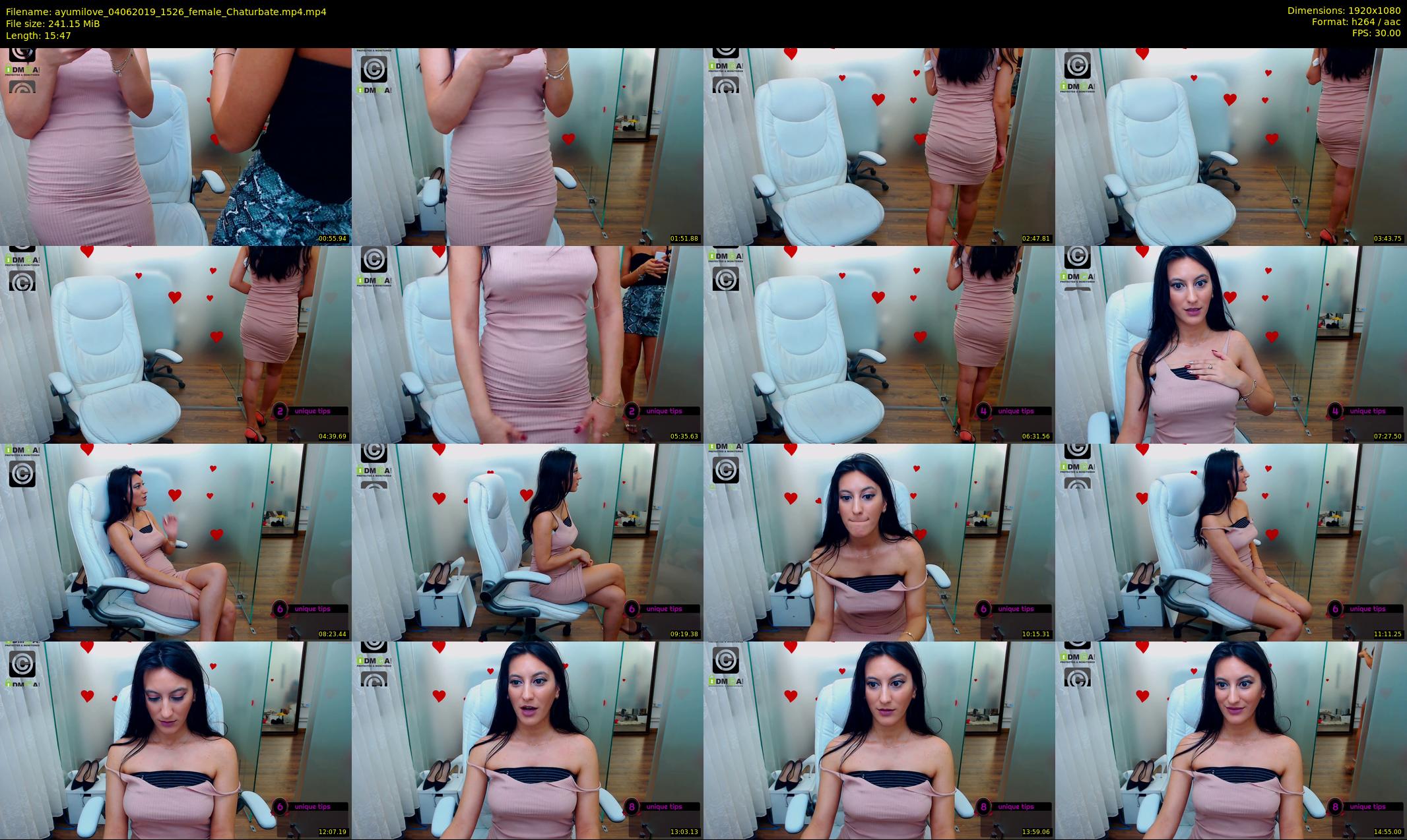 ayumilove — 16 minute Chaturbate female cam show recording, 1080p, Jun 4, 2019
