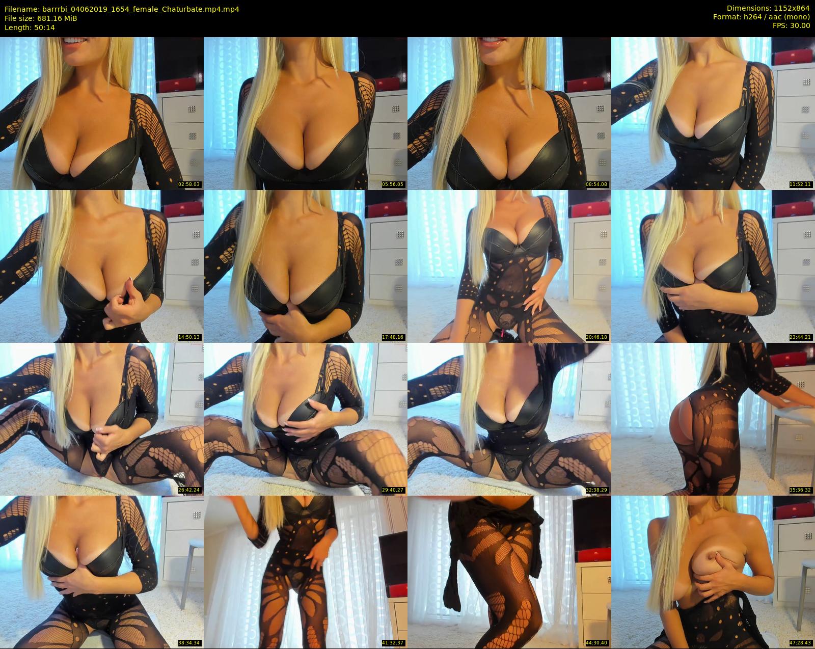 barrrbi — 51 minute Chaturbate female cam show recording, 720p, Jun 4, 2019