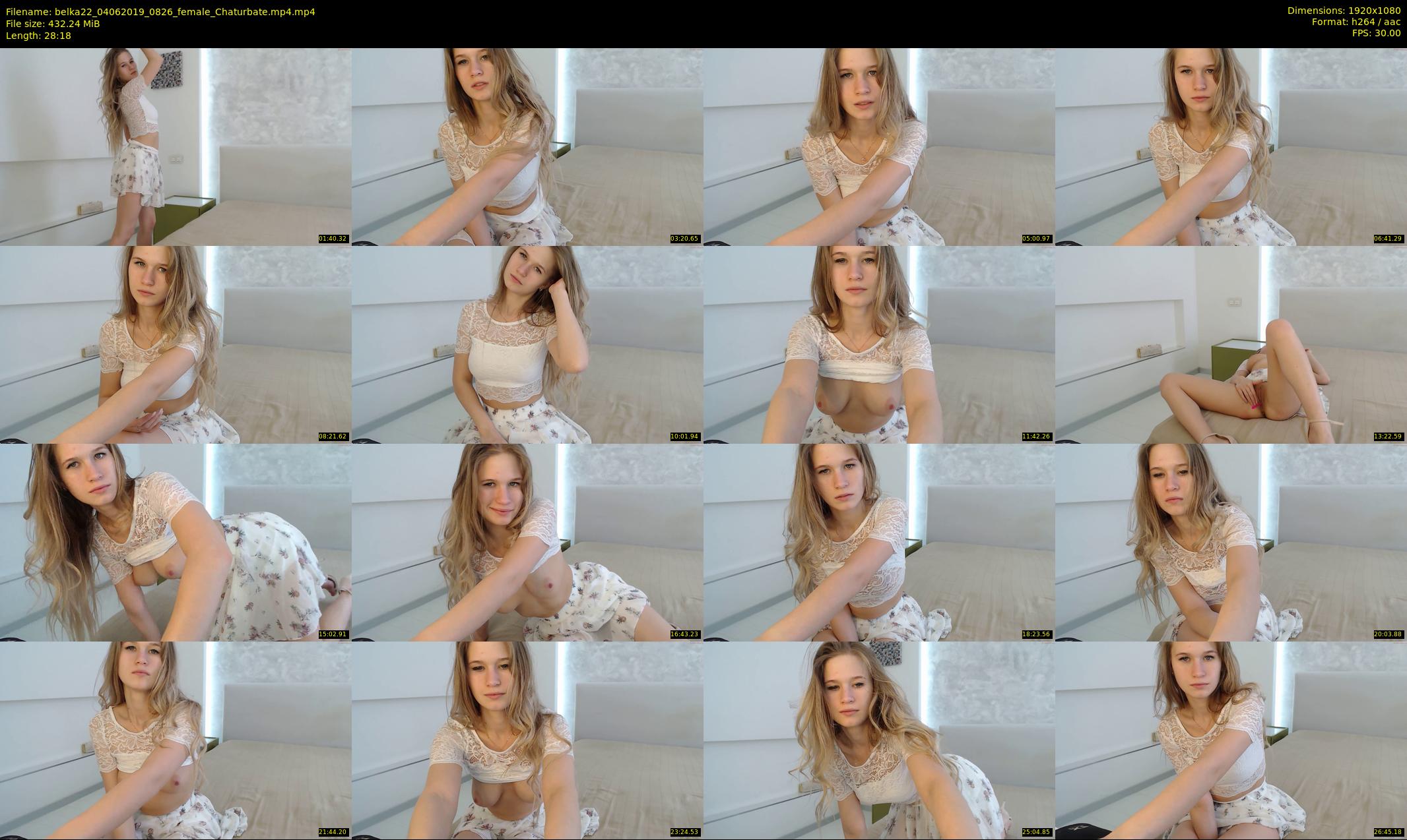 belka22 — 29 minute Chaturbate female cam show recording, 1080p, Jun 4, 2019