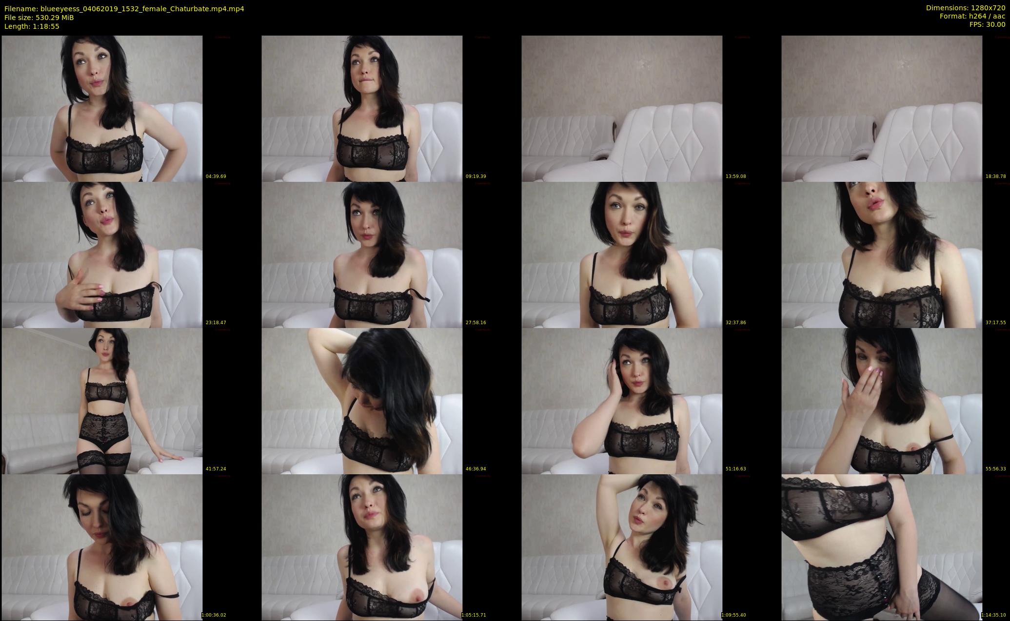 blueeyeess — 79 minute Chaturbate female cam show recording, 720p, Jun 4, 2019