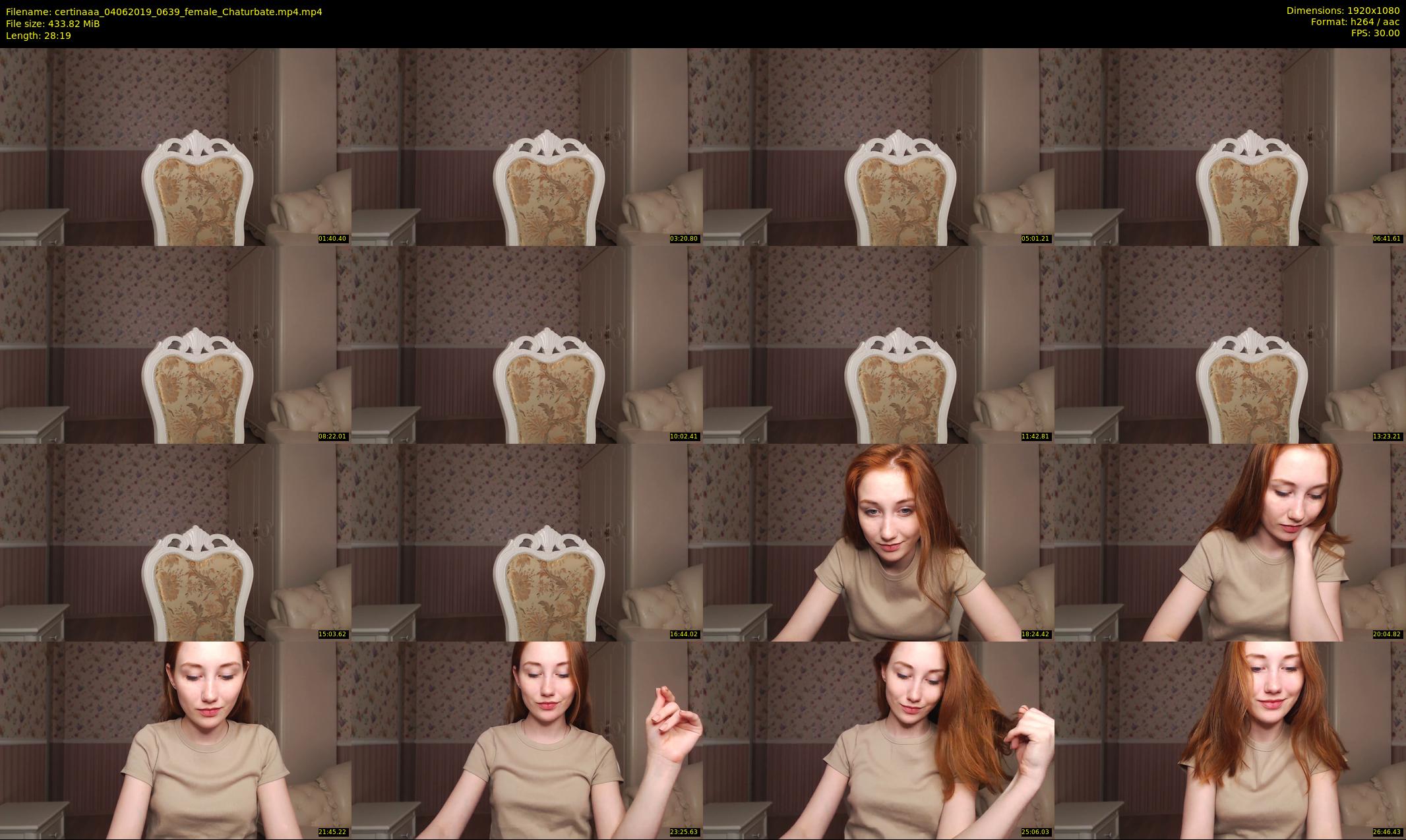 certinaaa — 29 minute Chaturbate female cam show recording, 1080p, Jun 4, 2019