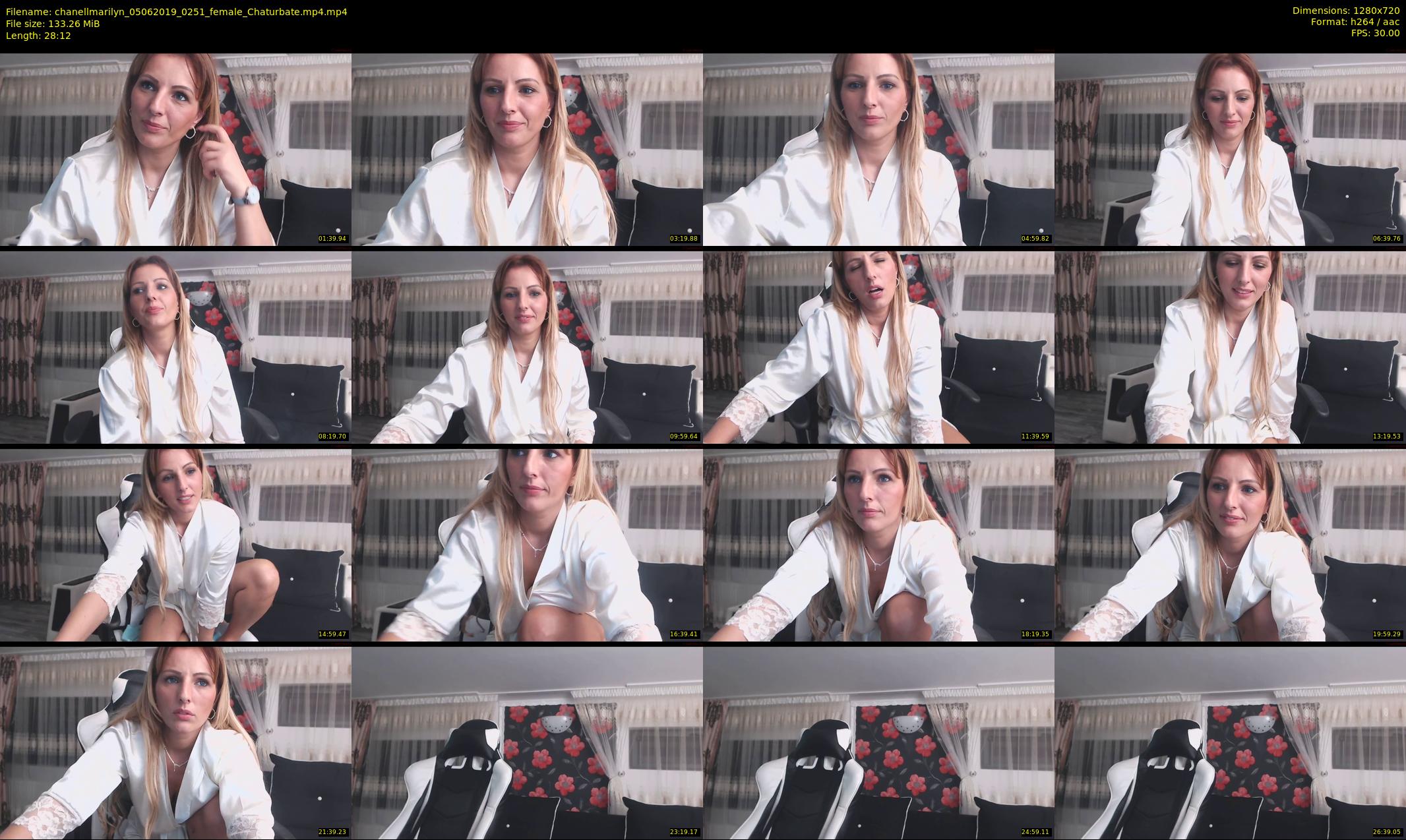 chanellmarilyn — 29 minute Chaturbate female cam show recording, 720p, Jun 5, 2019