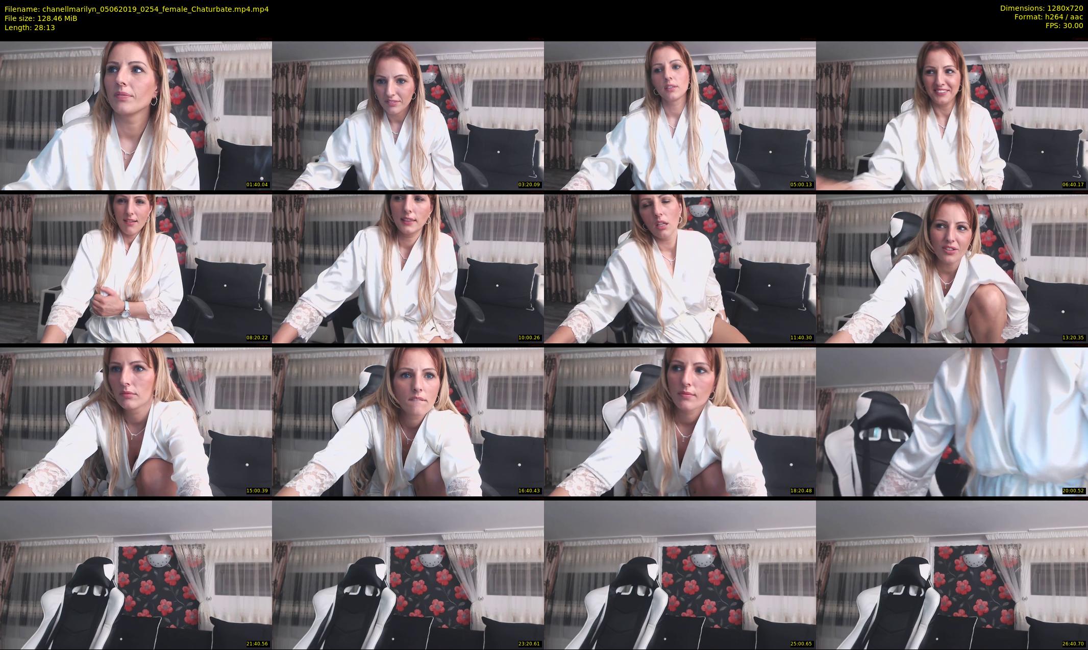 chanellmarilyn — 29 minute Chaturbate female cam show recording, 720p, Jun 5, 2019