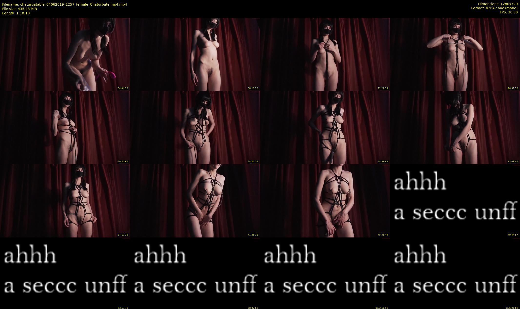 chaturbatable — 71 minute Chaturbate couple cam show recording, 720p, Jun 4, 2019