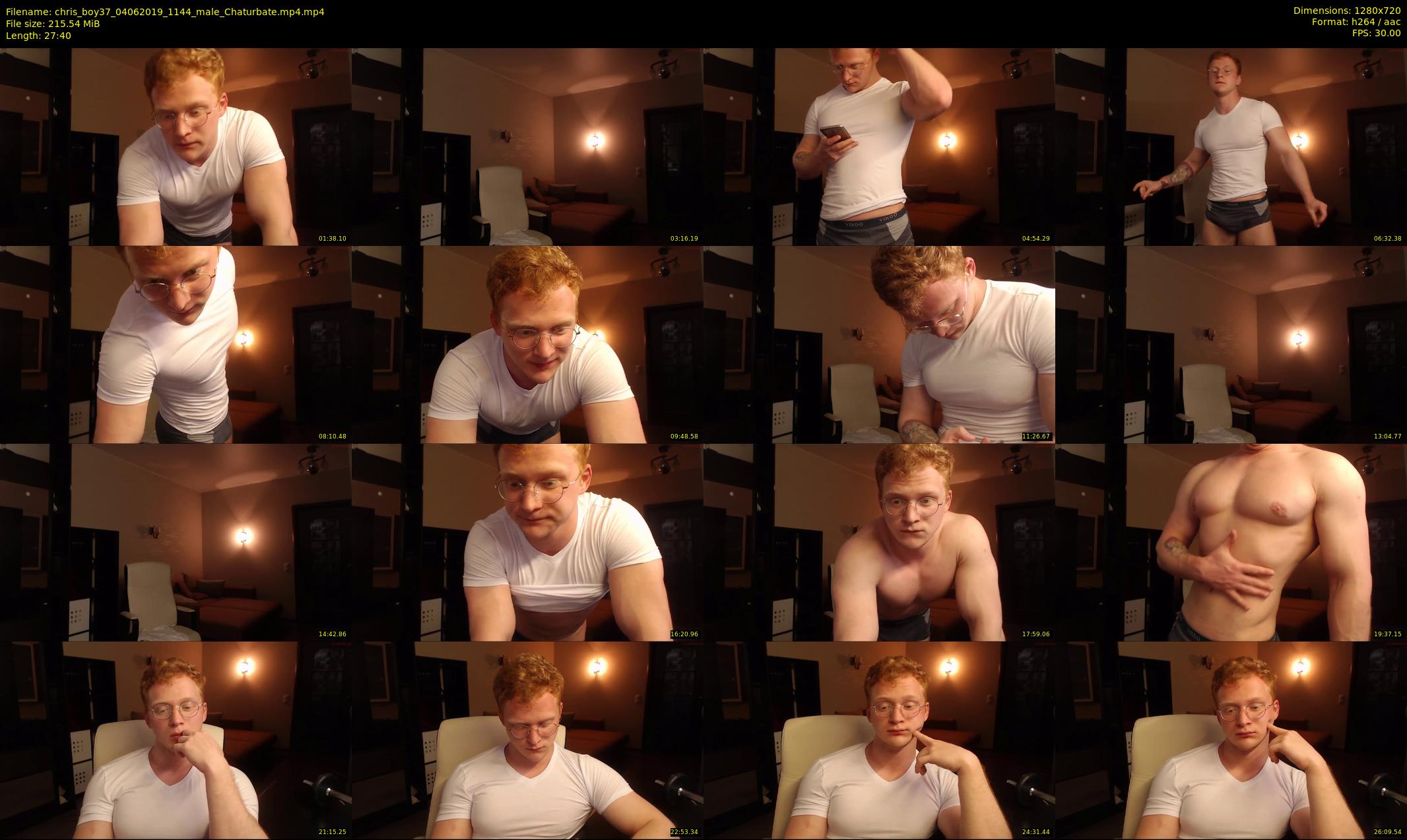 chris_boy37 — 28 minute Chaturbate male cam show recording, 720p, Jun 4, 2019