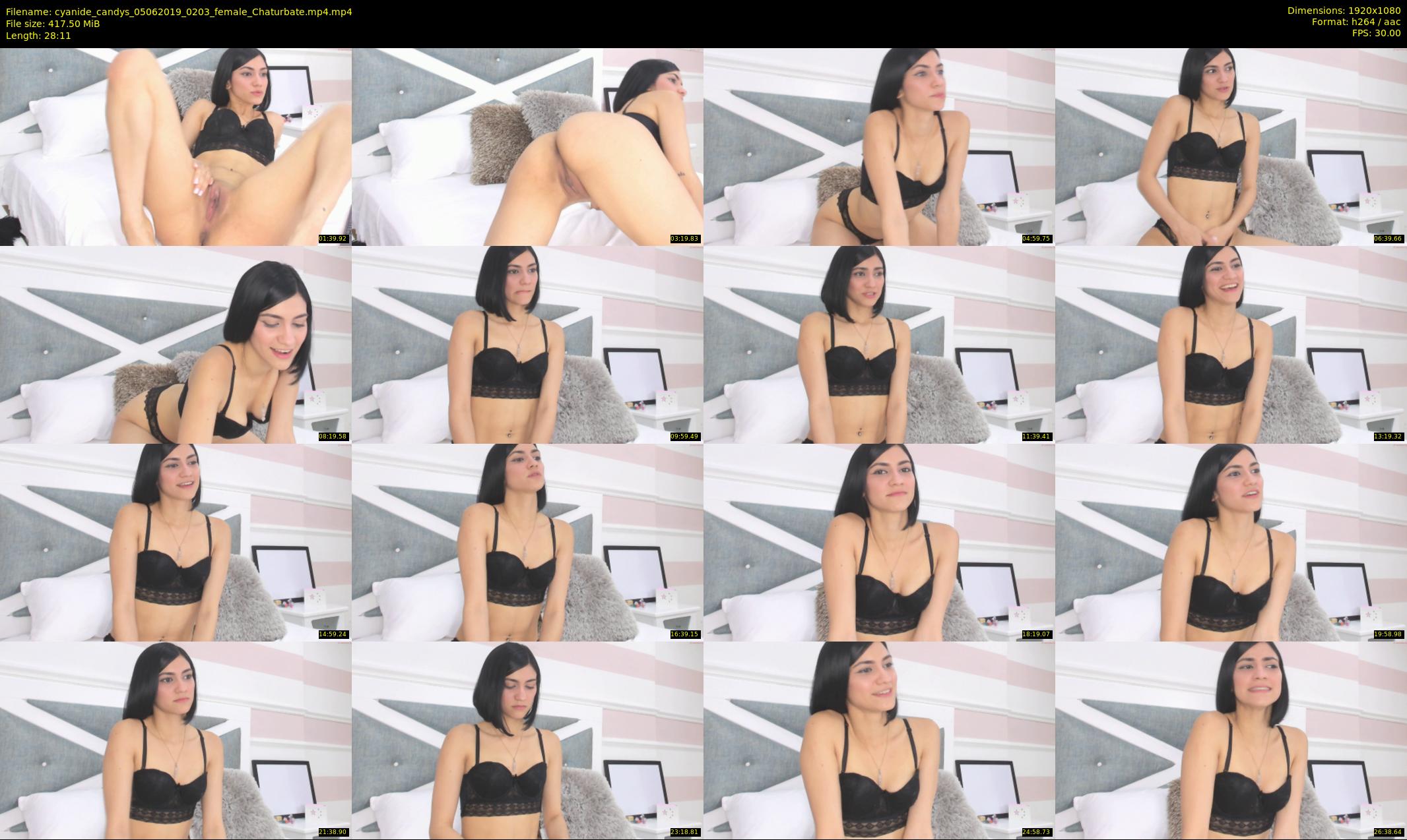 cyanide_candys — 29 minute Chaturbate female cam show recording, 1080p, Jun 5, 2019