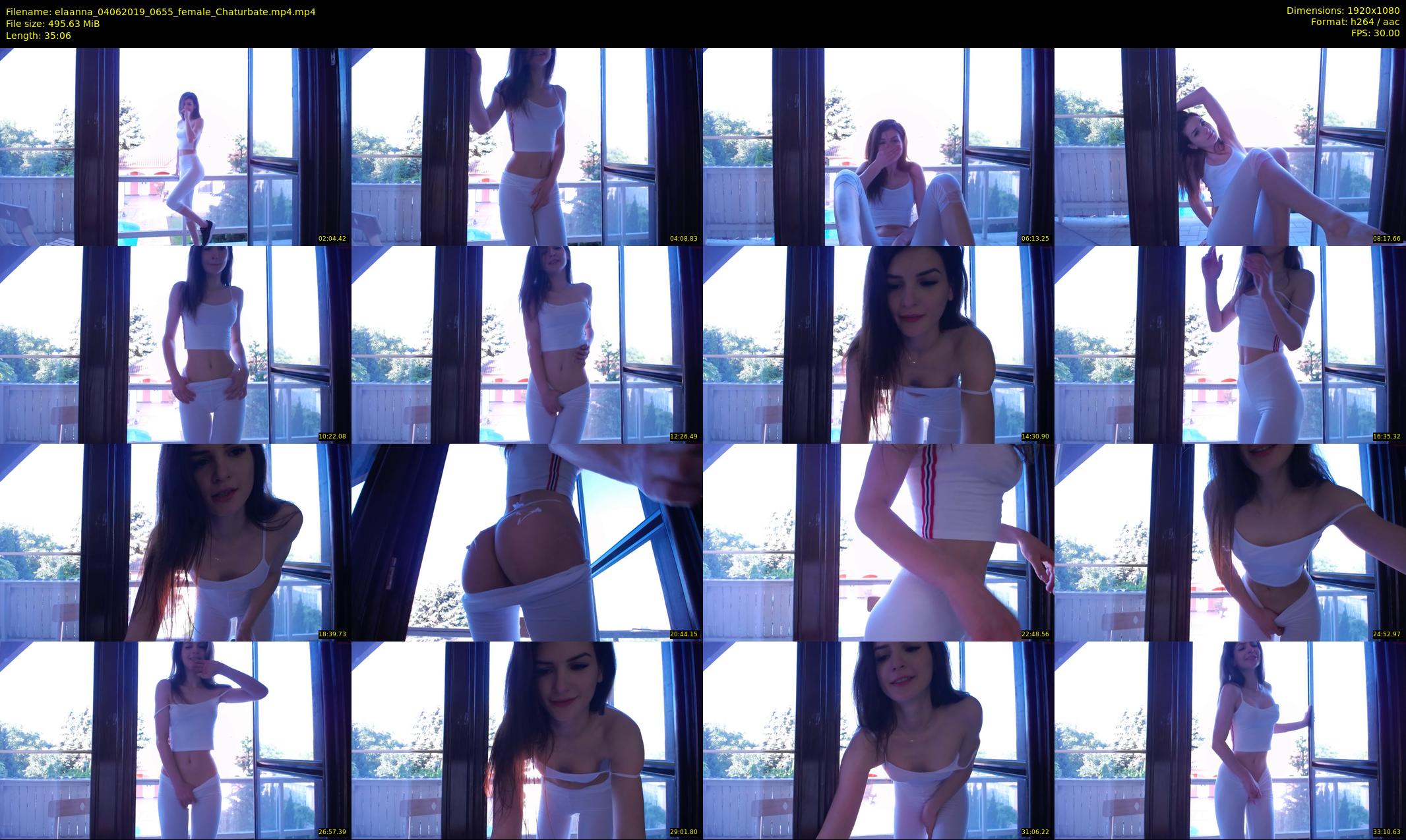 elaanna — 36 minute Chaturbate female cam show recording, 1080p, Jun 4, 2019