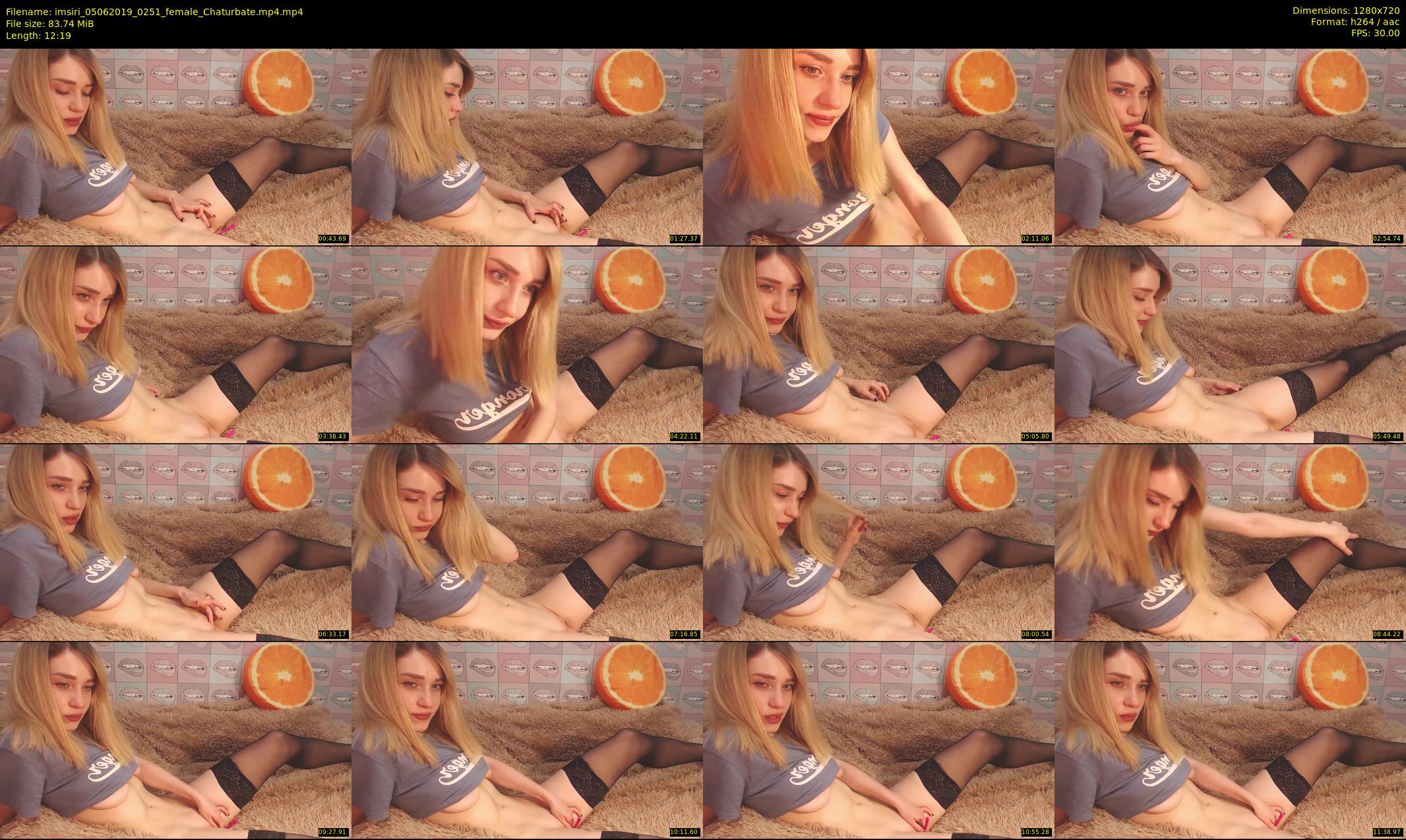 imsiri — 13 minute Chaturbate female cam show recording, 720p, Jun 5, 2019