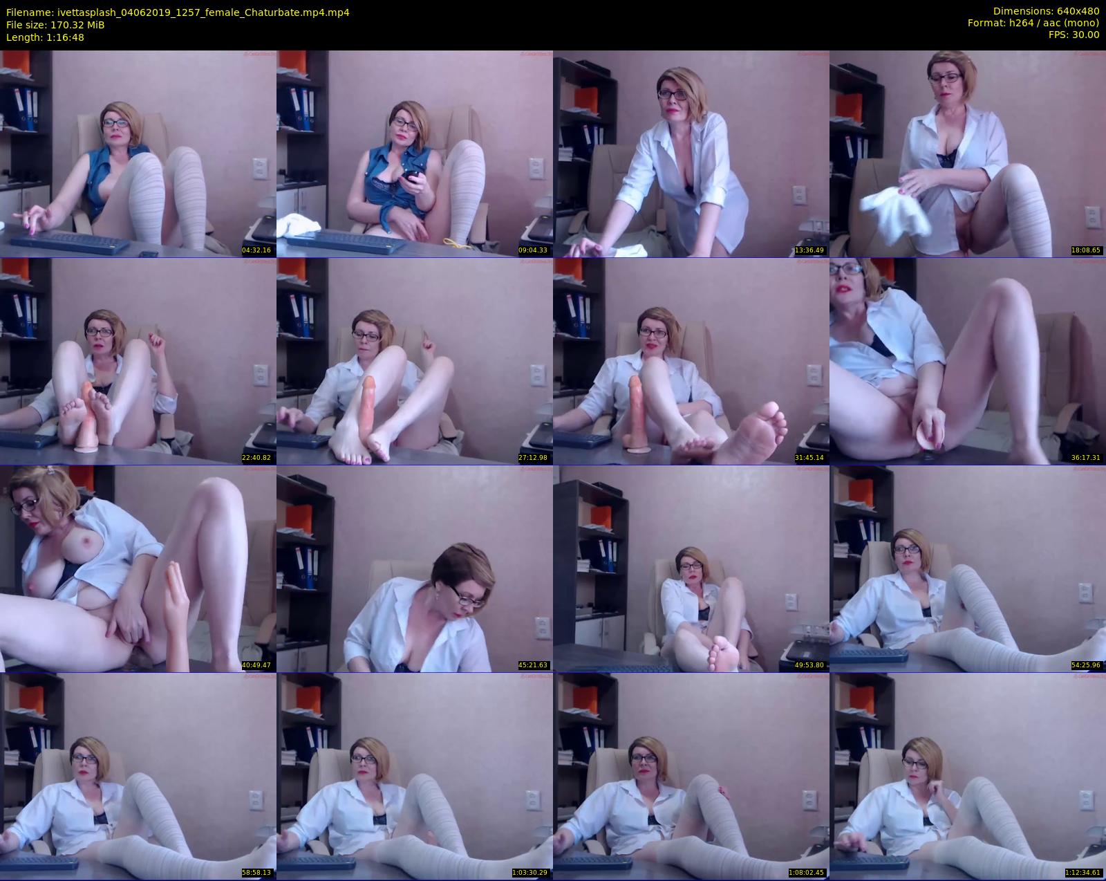 ivettasplash — 77 minute Chaturbate female cam show recording, 480p, Jun 4, 2019