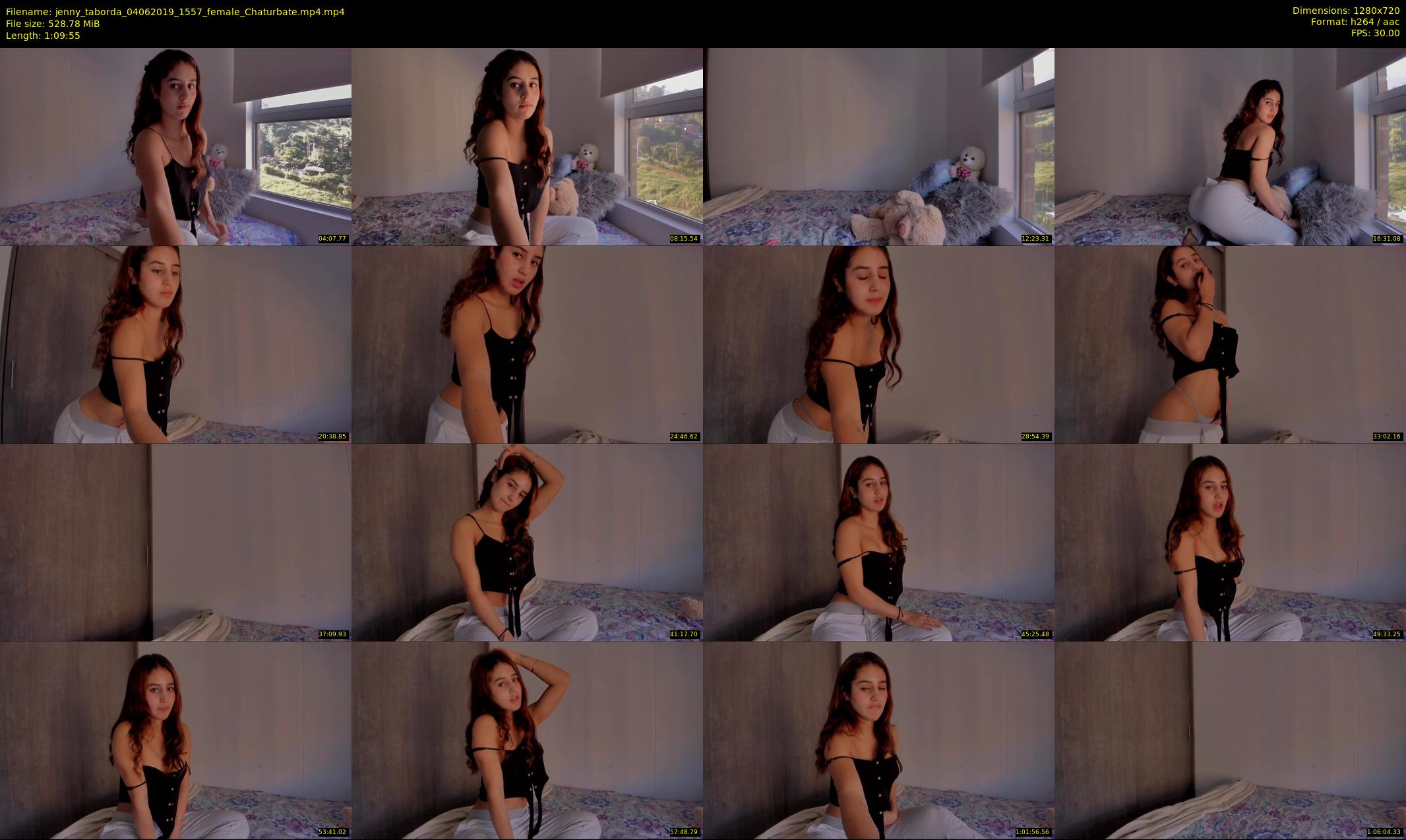 jenny_taborda — 70 minute Chaturbate female cam show recording, 720p, Jun 4, 2019