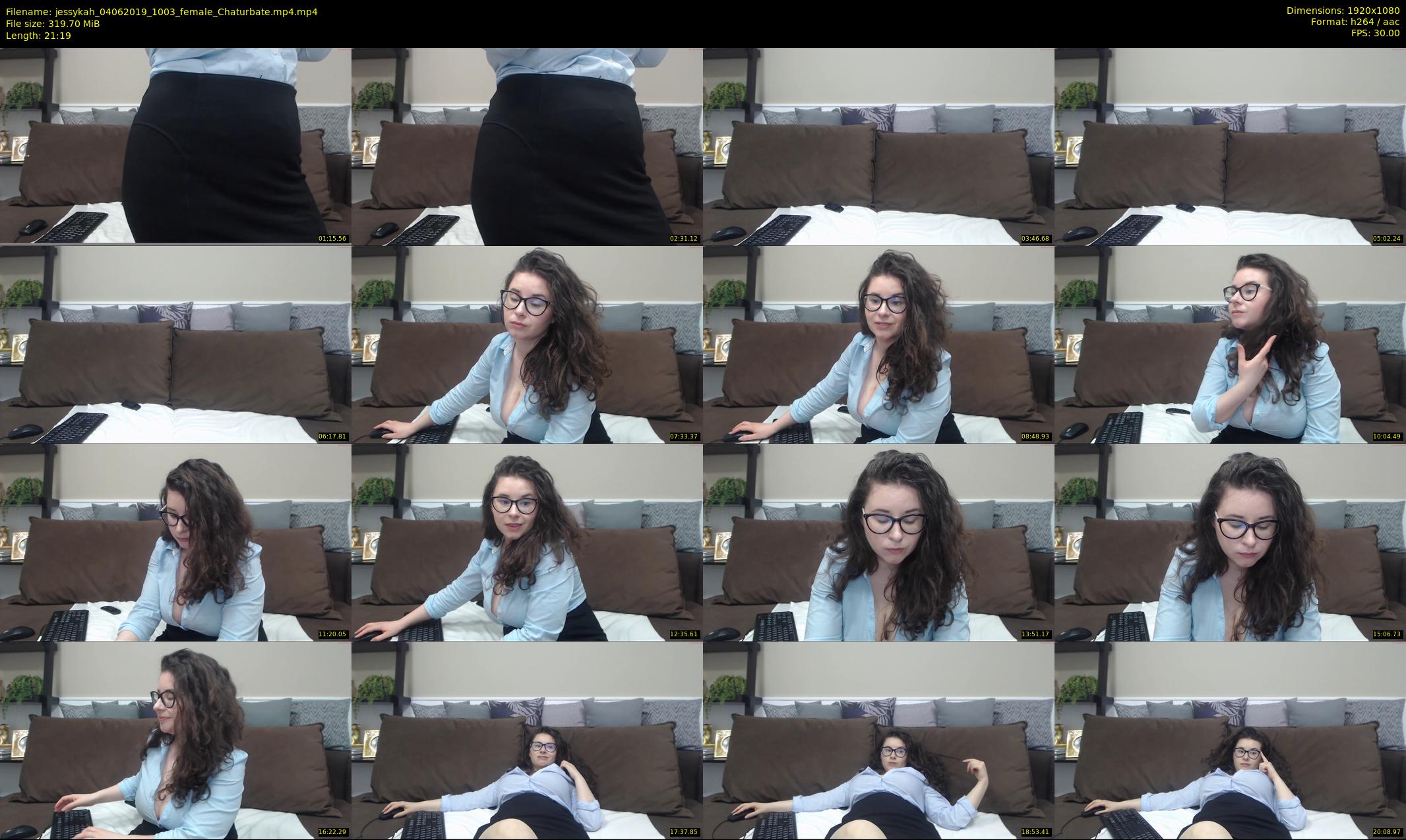 jessykah — 22 minute Chaturbate female cam show recording, 1080p, Jun 4, 2019