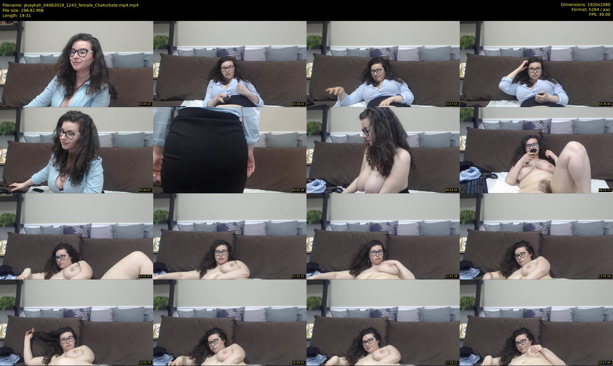jessykah — 20 minute Chaturbate female cam show recording, 1080p, Jun 4, 2019