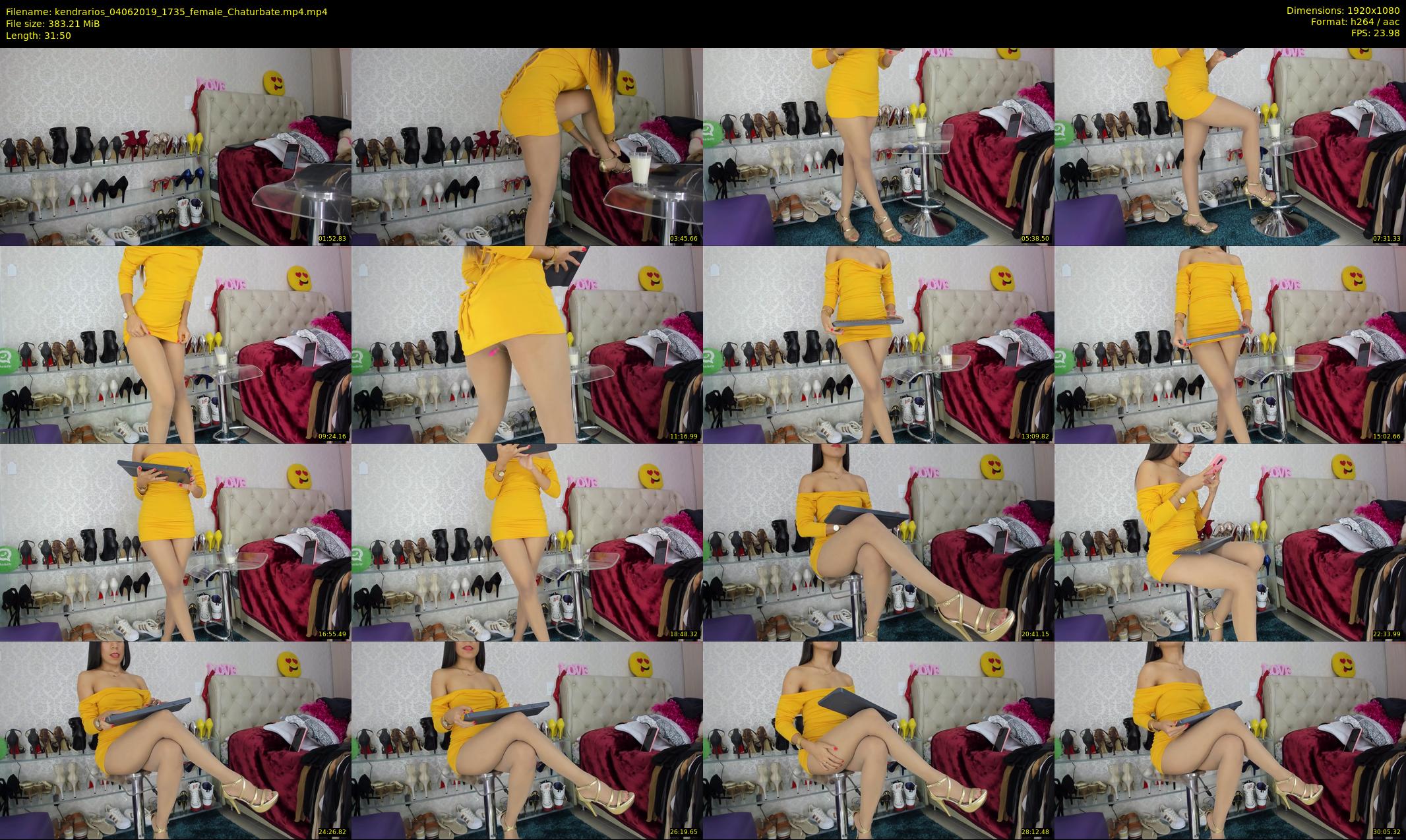 kendrarios — 32 minute Chaturbate female cam show recording, 1080p, Jun 4, 2019
