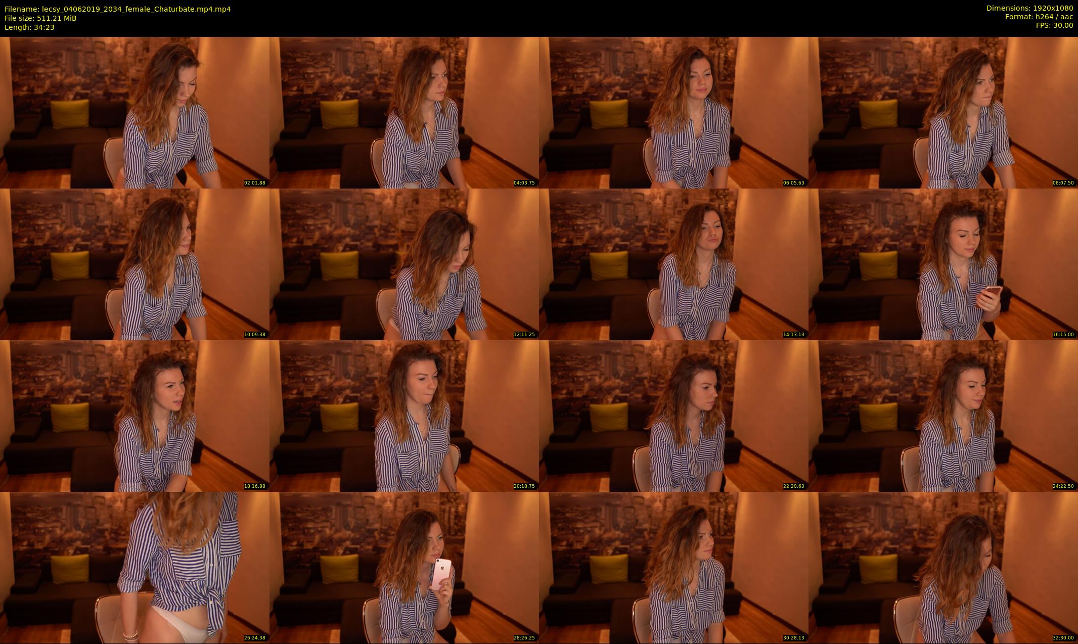 lecsy — 35 minute Chaturbate female cam show recording, 1080p, Jun 4, 2019