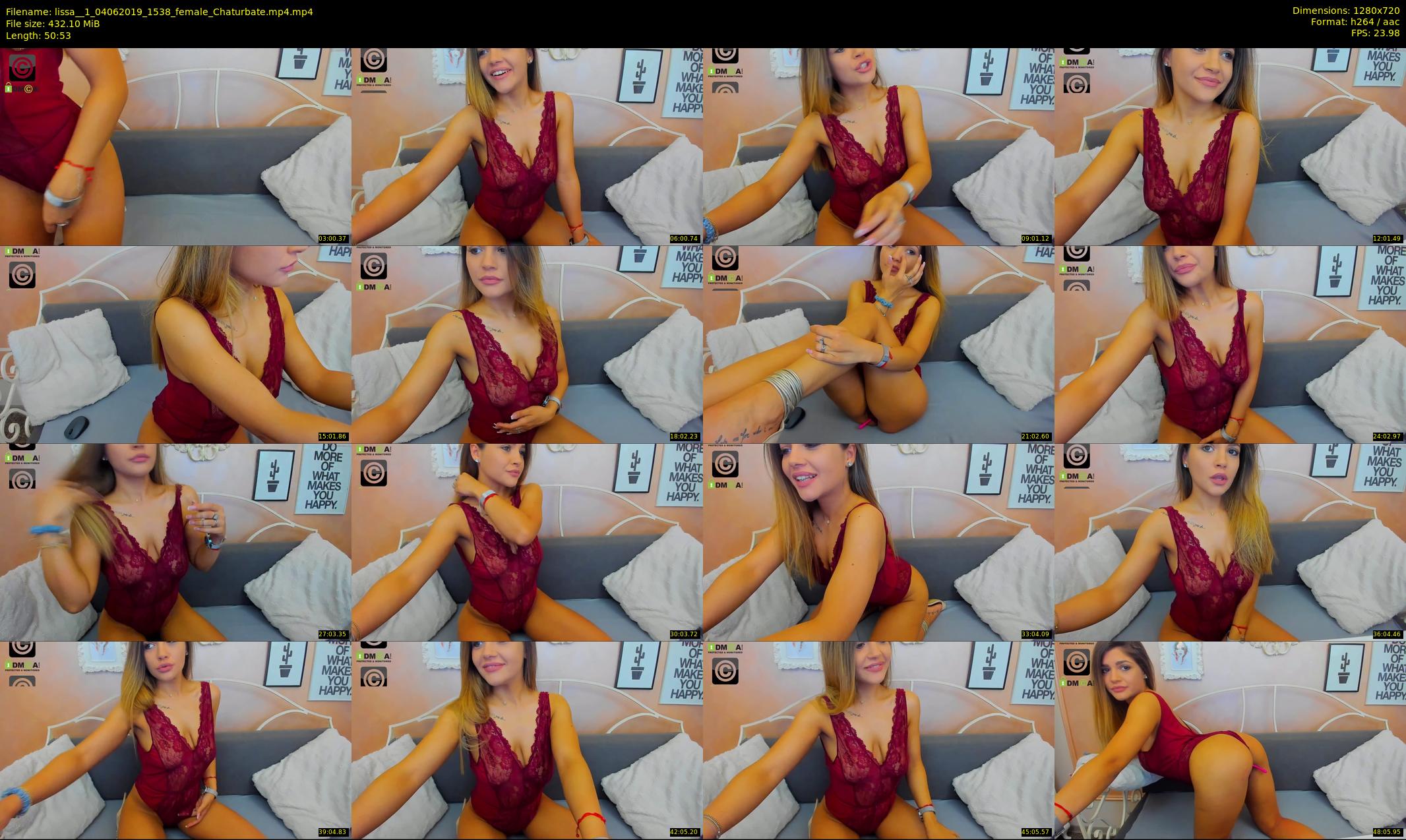 lissa__1 — 51 minute Chaturbate female cam show recording, 720p, Jun 4, 2019