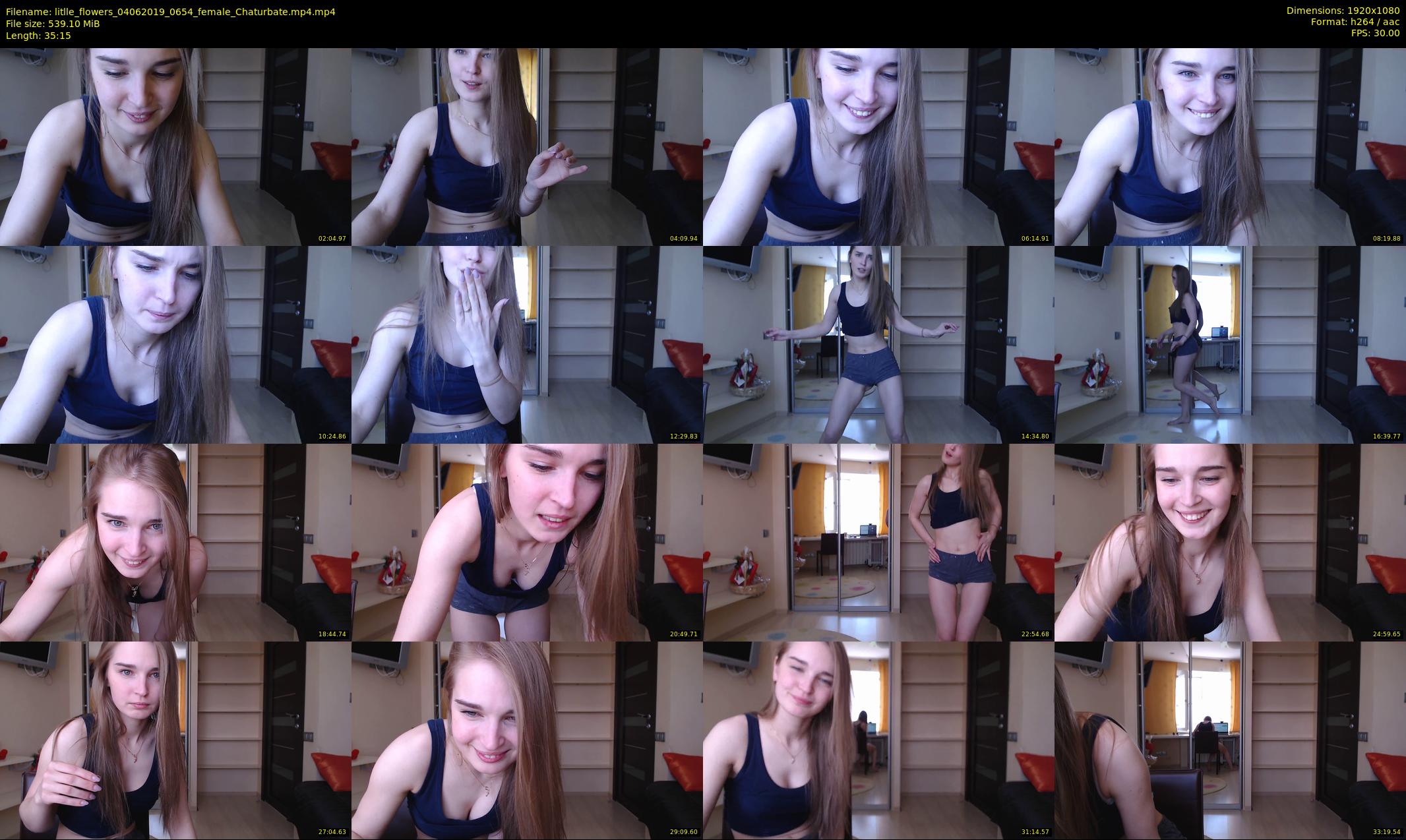 litlle_flowers — 36 minute Chaturbate female cam show recording, 1080p, Jun 4, 2019
