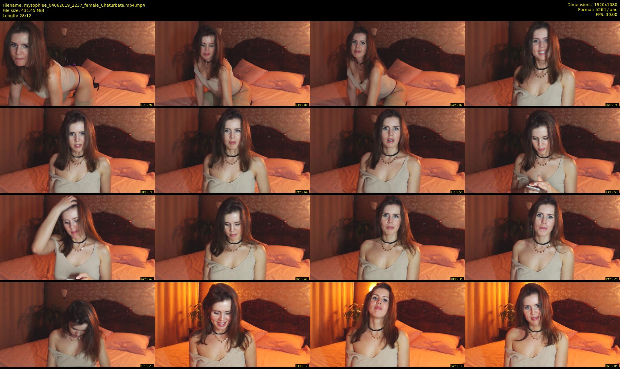 mysophiee — 29 minute Chaturbate female cam show recording, 1080p, Jun 4, 2019