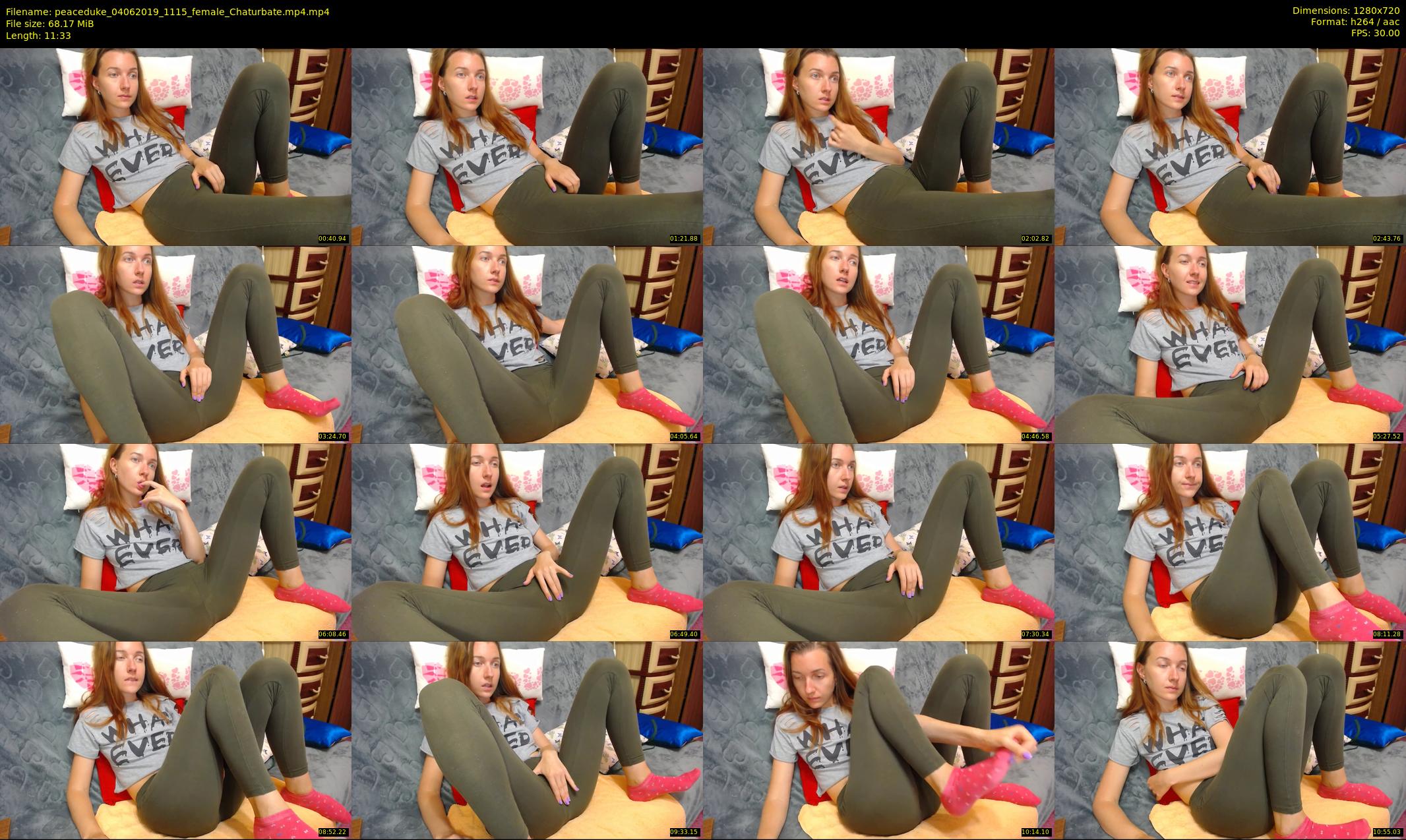 peaceduke — 12 minute Chaturbate female cam show recording, 720p, Jun 4, 2019