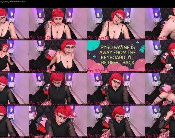 pyrowayne — 47 minute Chaturbate female cam show recording, 720p, Jun 5, 2019