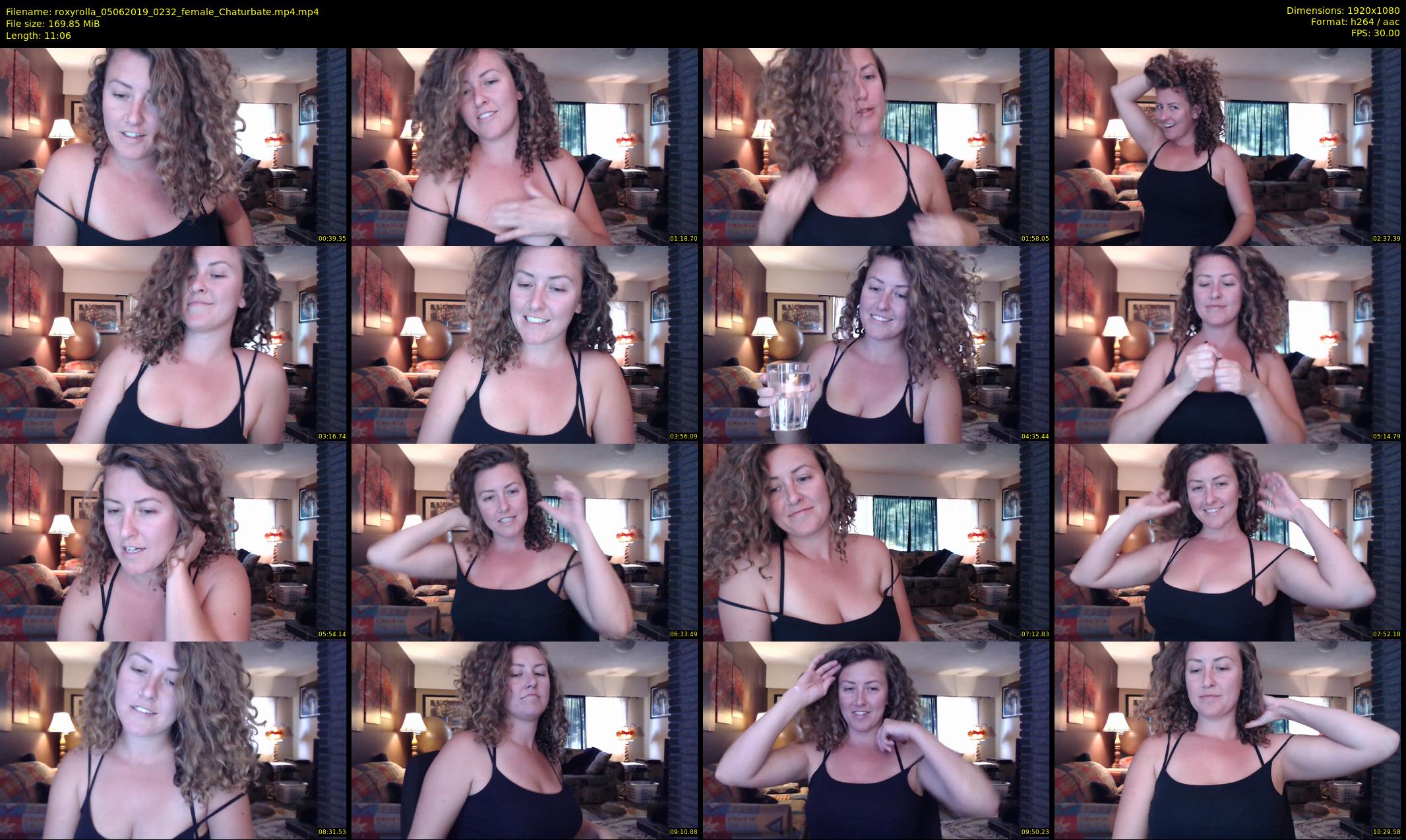 roxyrolla — 12 minute Chaturbate female cam show recording, 1080p, Jun 5, 2019