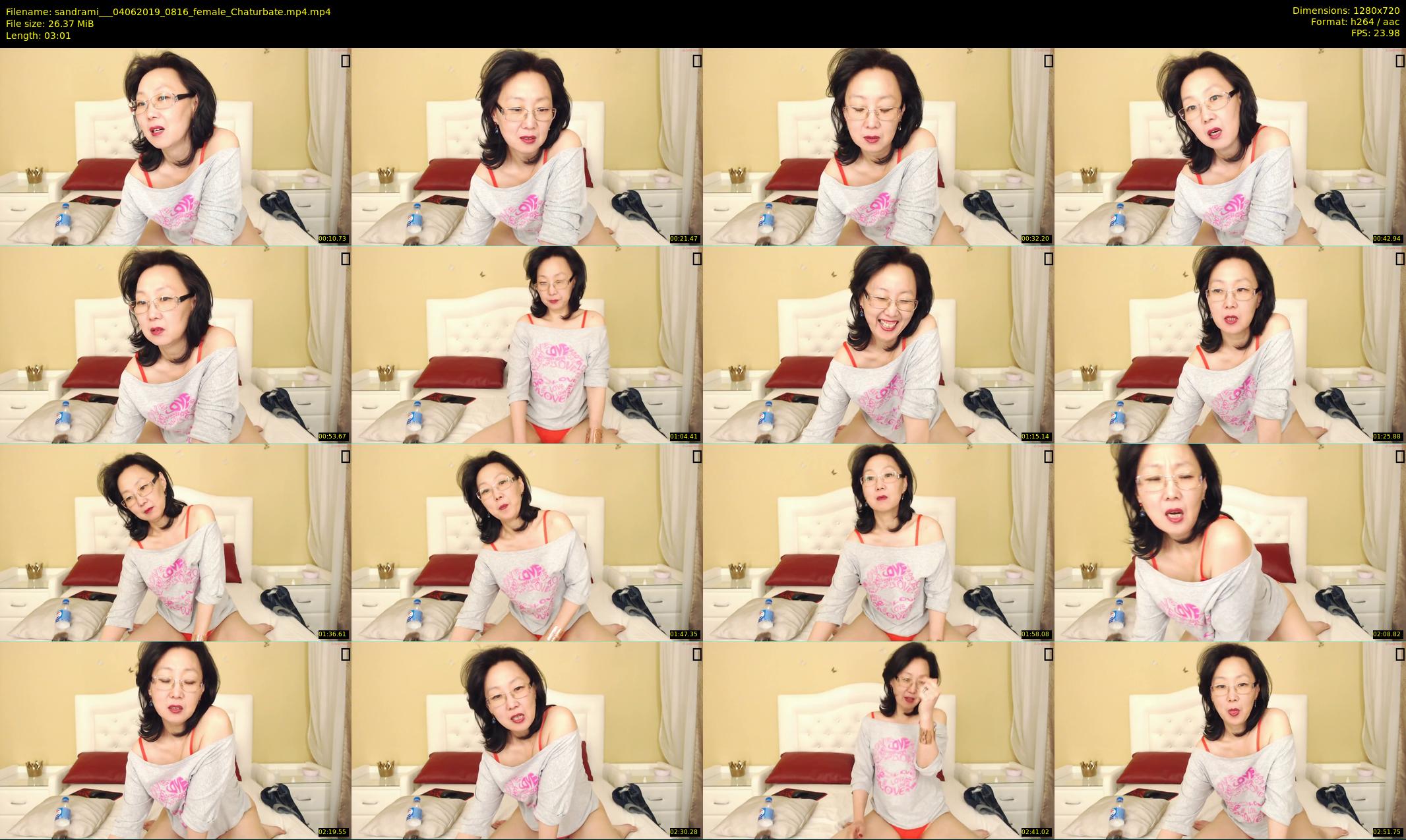 sandrami__ — 4 minute Chaturbate female cam show recording, 720p, Jun 4, 2019
