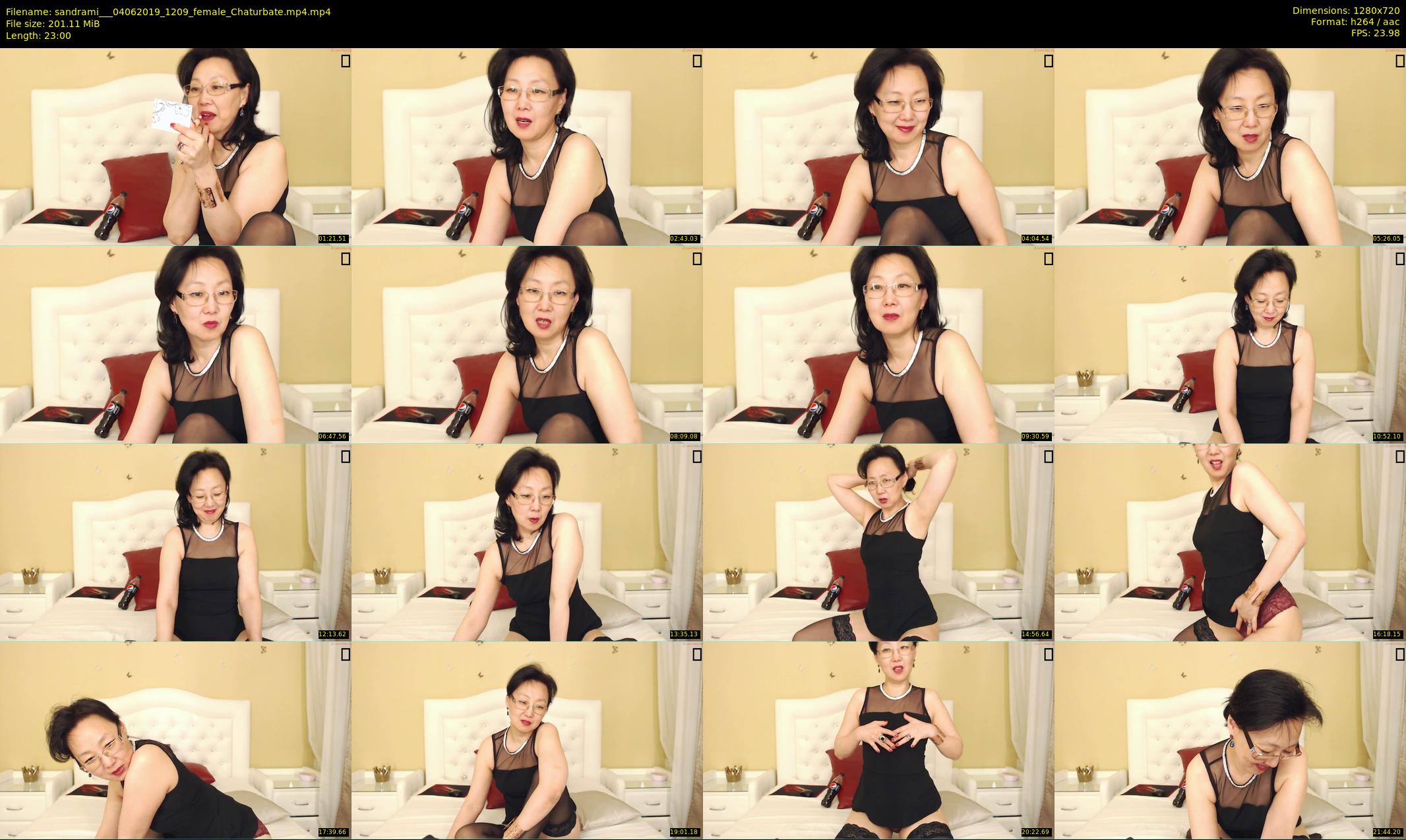 sandrami__ — 23 minute Chaturbate female cam show recording, 720p, Jun 4, 2019